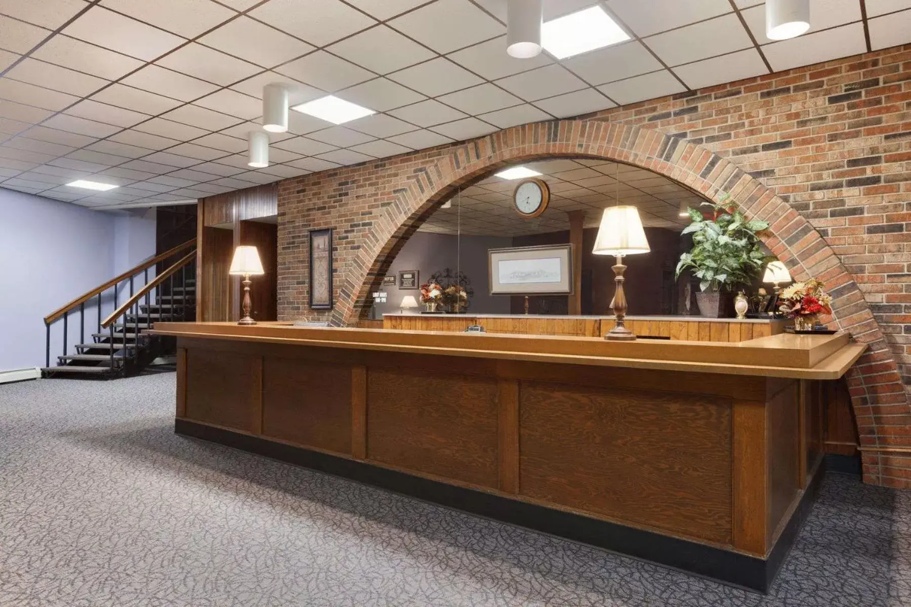 Lobby or reception, Lobby/Reception in Travelodge by Wyndham Motel of St Cloud