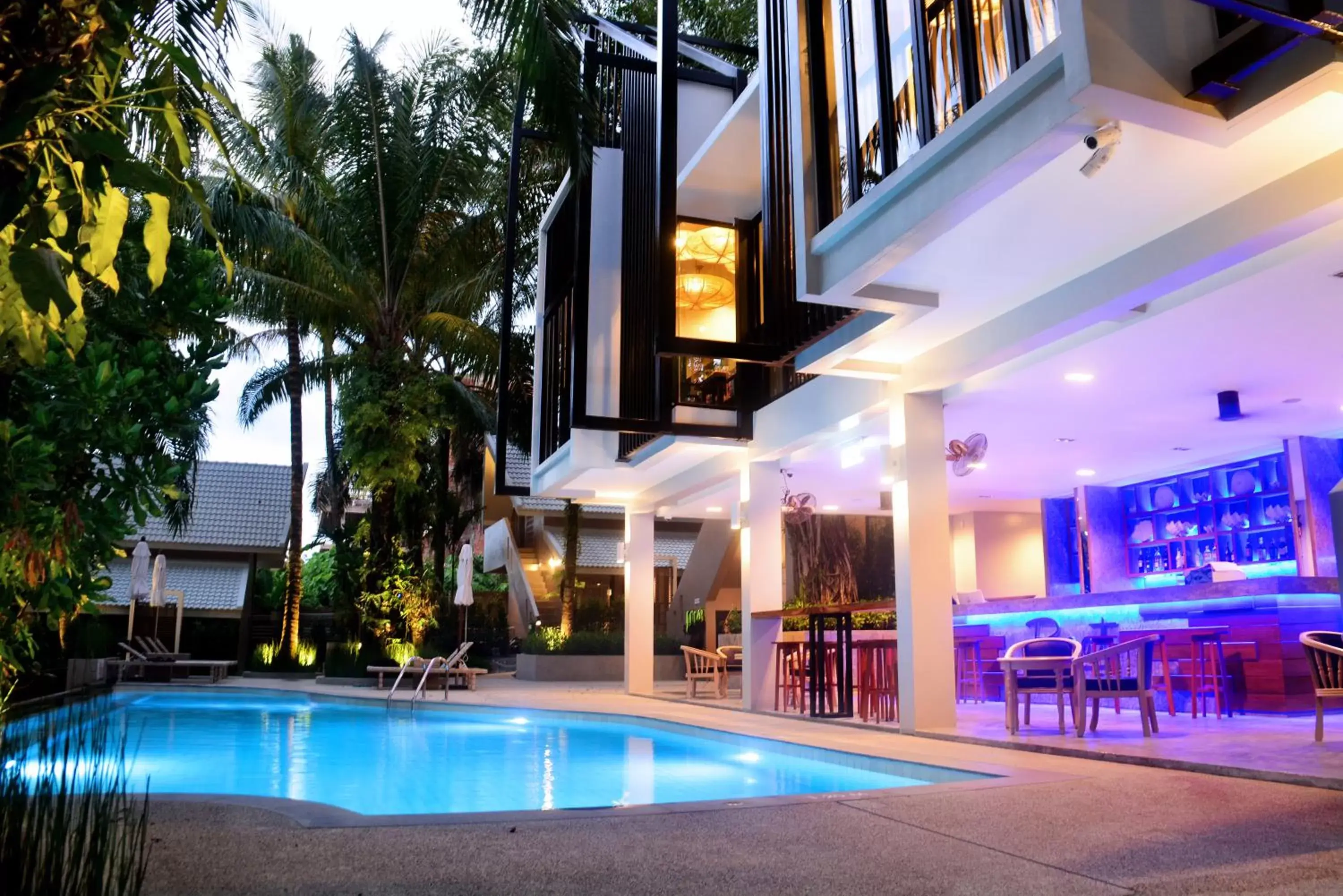 Lounge or bar, Swimming Pool in Deevana Krabi Resort - SHA Extra Plus
