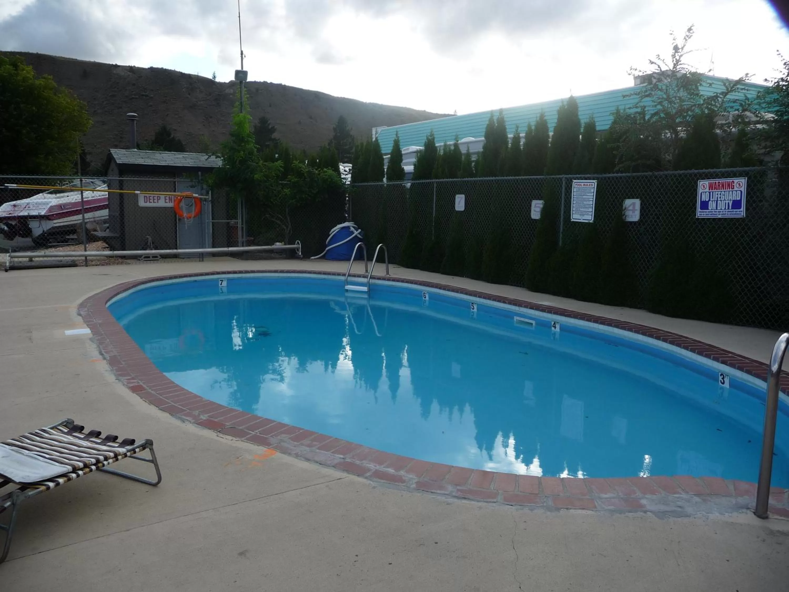 Swimming pool in Super 8 by Wyndham Kamloops East