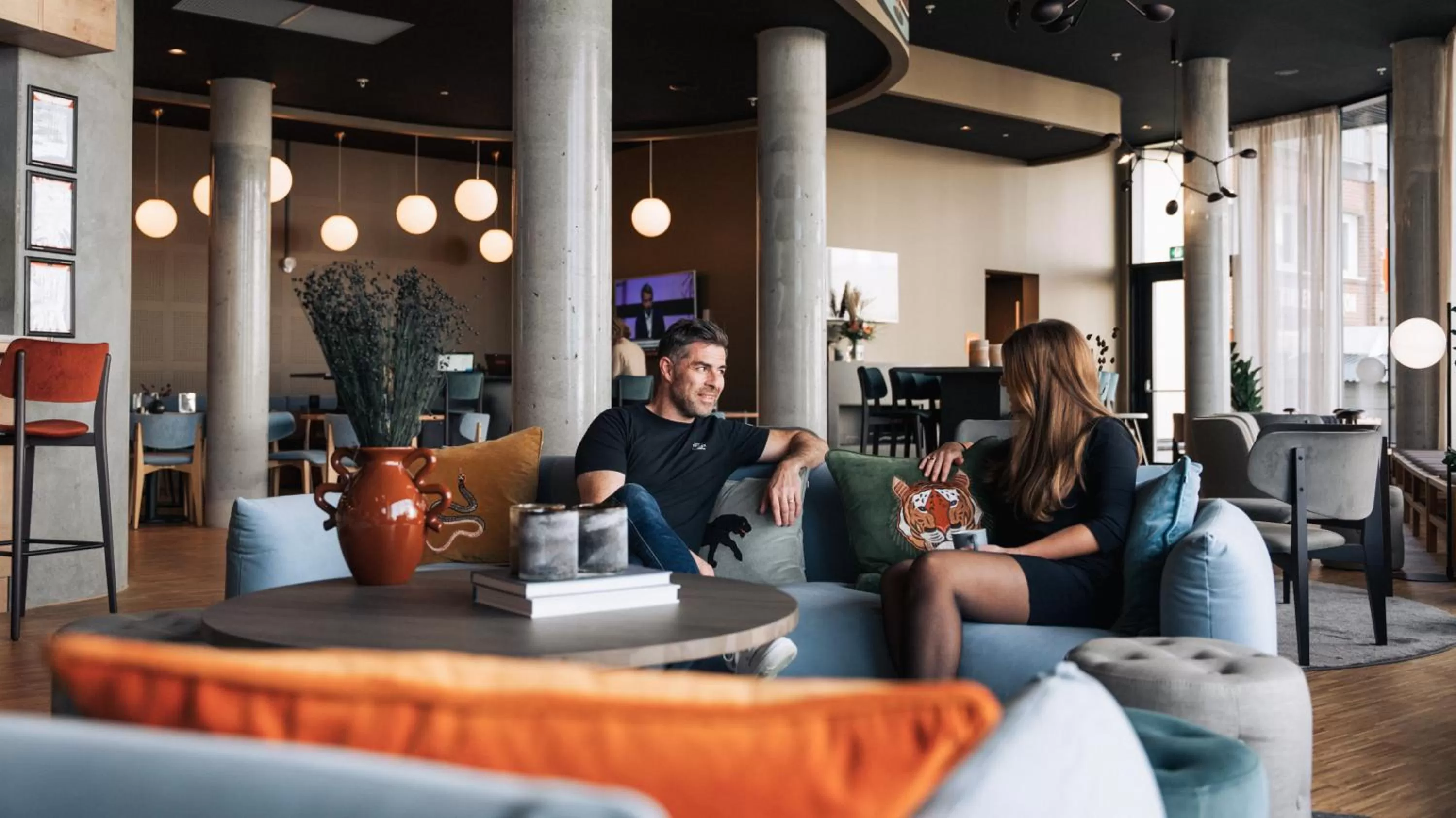 Seating area in Smarthotel Bodø