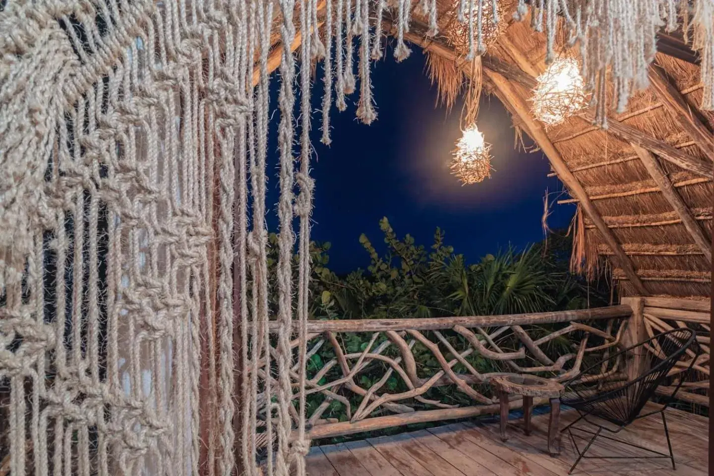 View (from property/room) in Hidden Treehouse Tulum Eco-Hotel