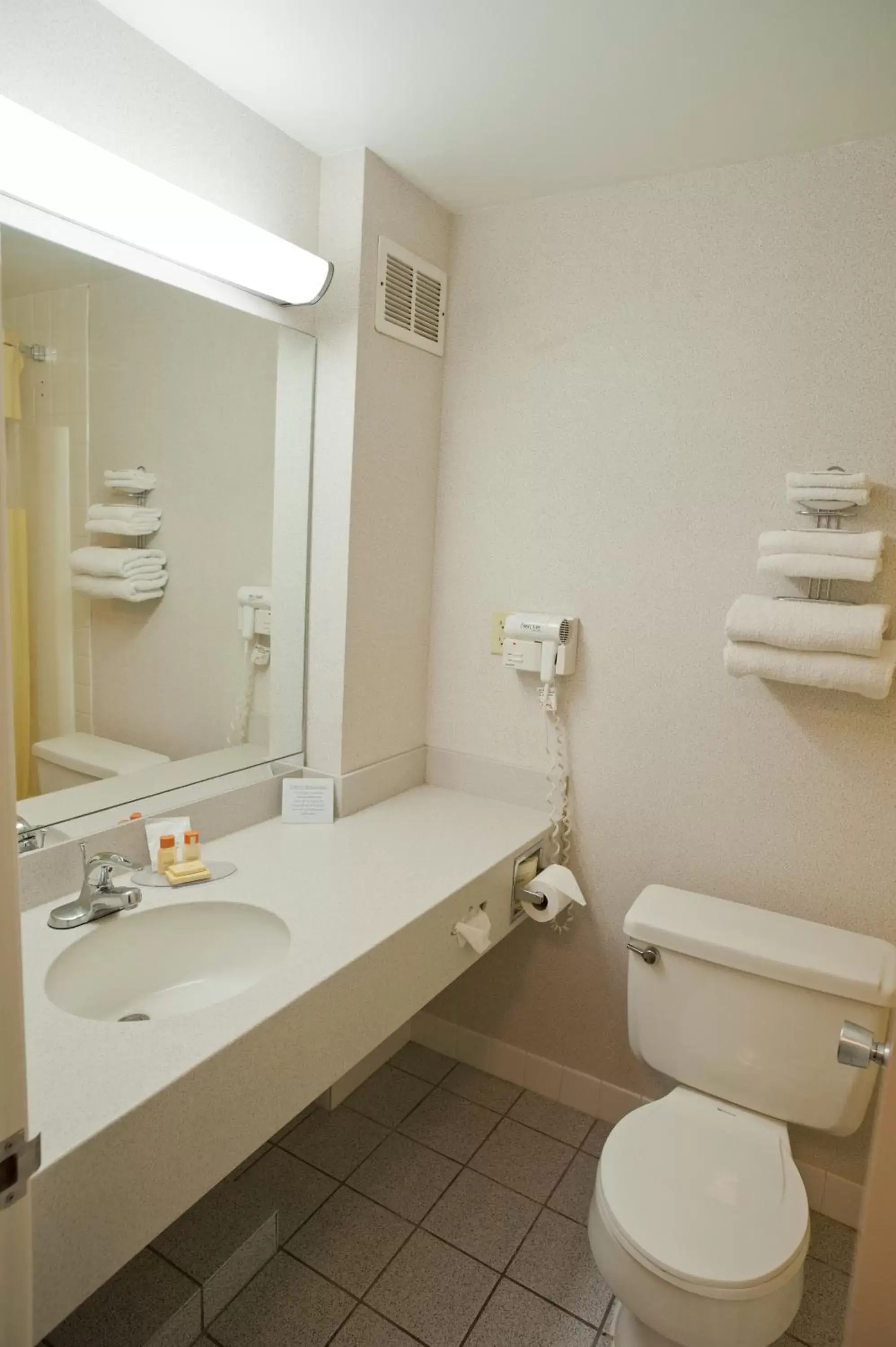 Bathroom in Days Inn by Wyndham Parsippany