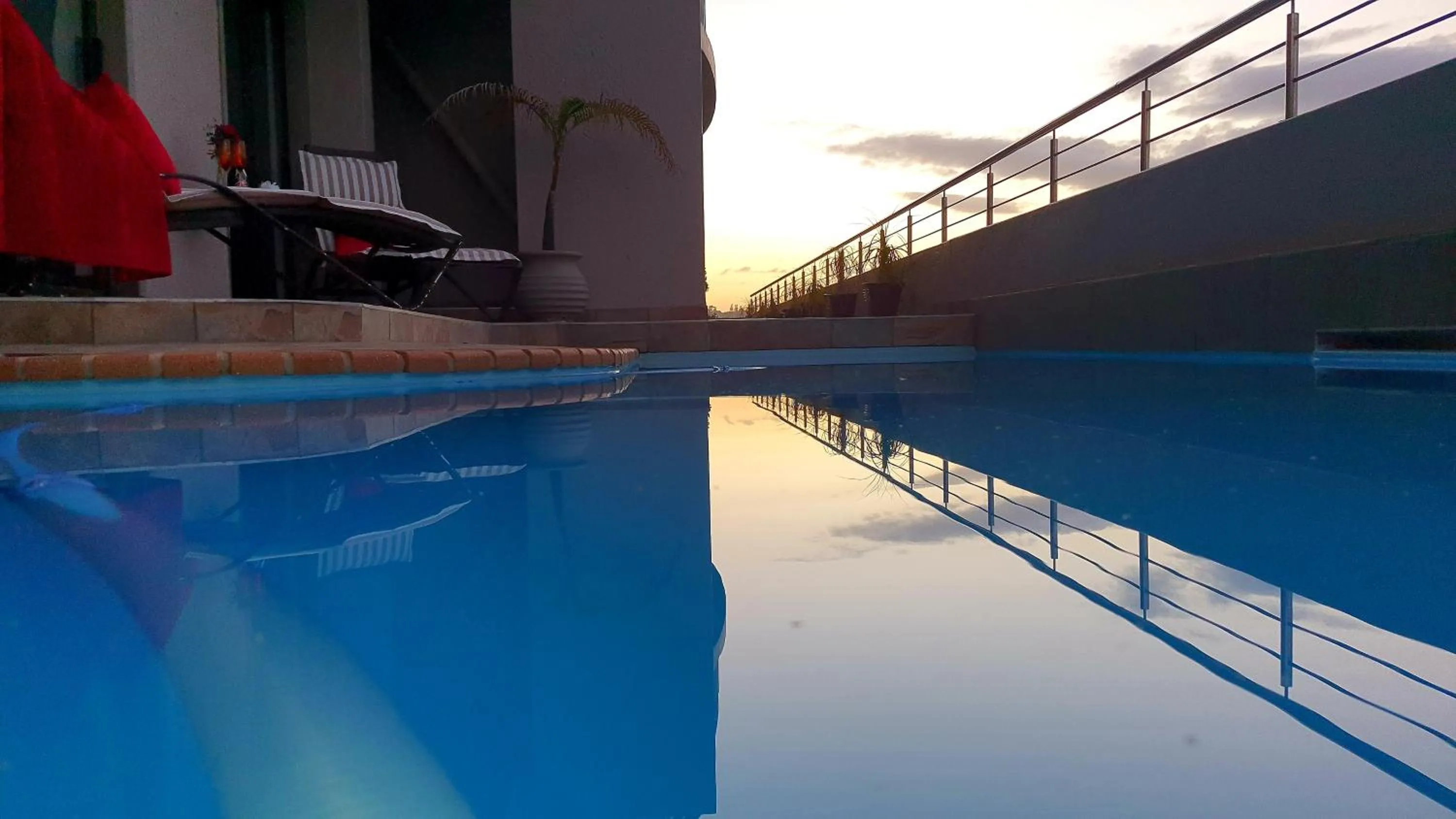 Swimming pool in Bar-t-nique Guest House