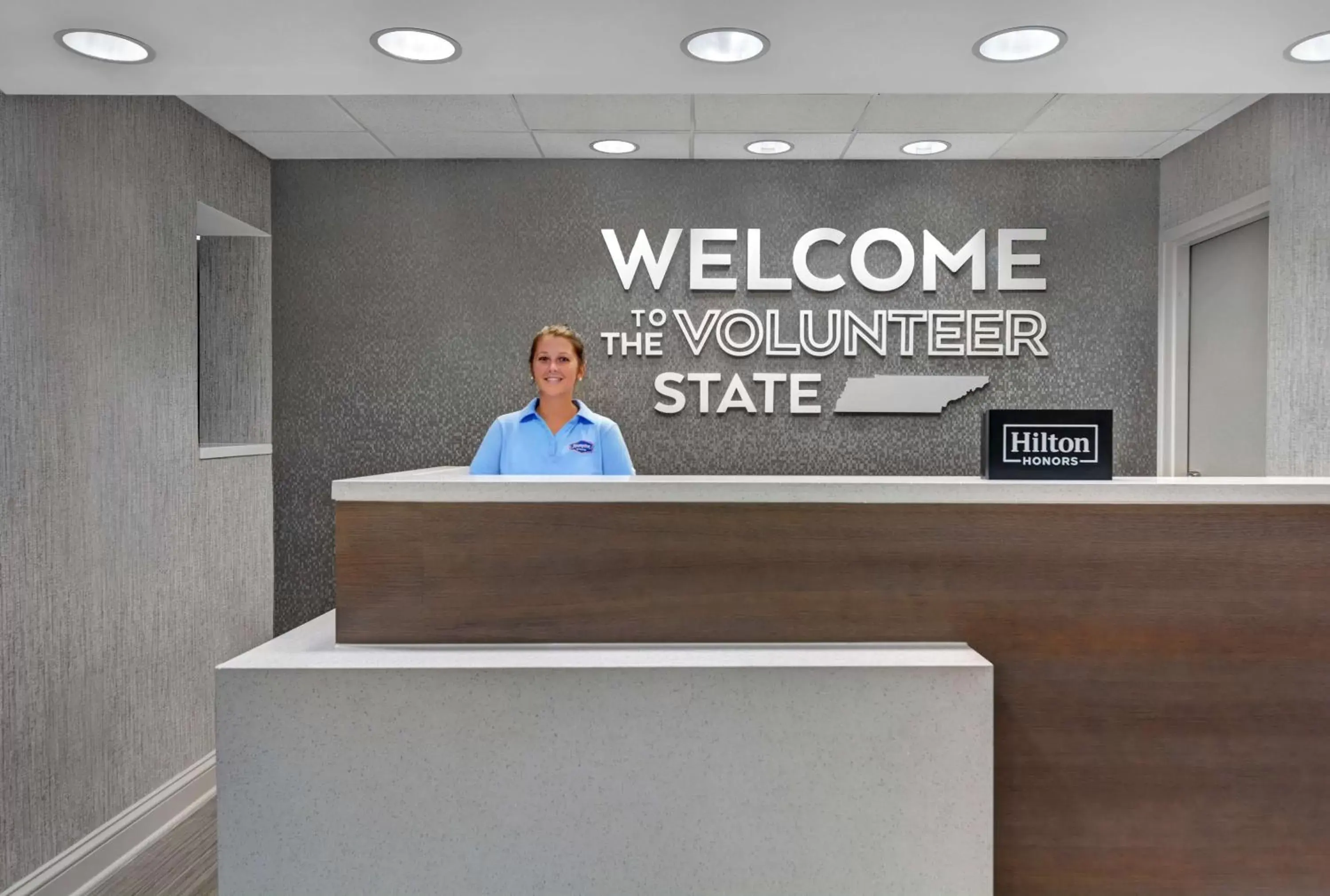 Lobby or reception in Hampton Inn Gallatin Lobby or reception in Hampton Inn Gallatin