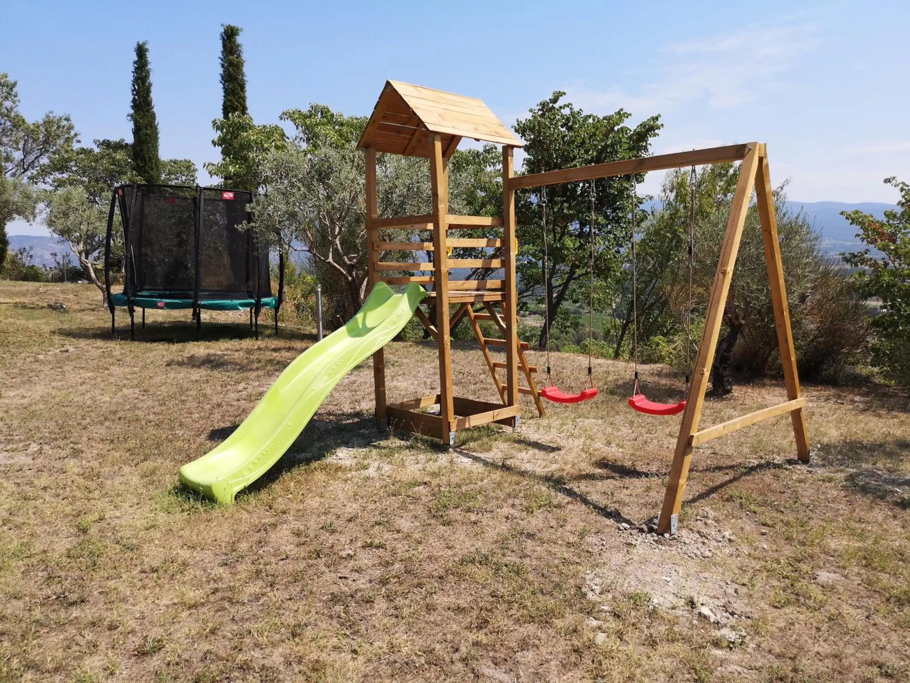 Children's Play Area in La Bastide du Limon