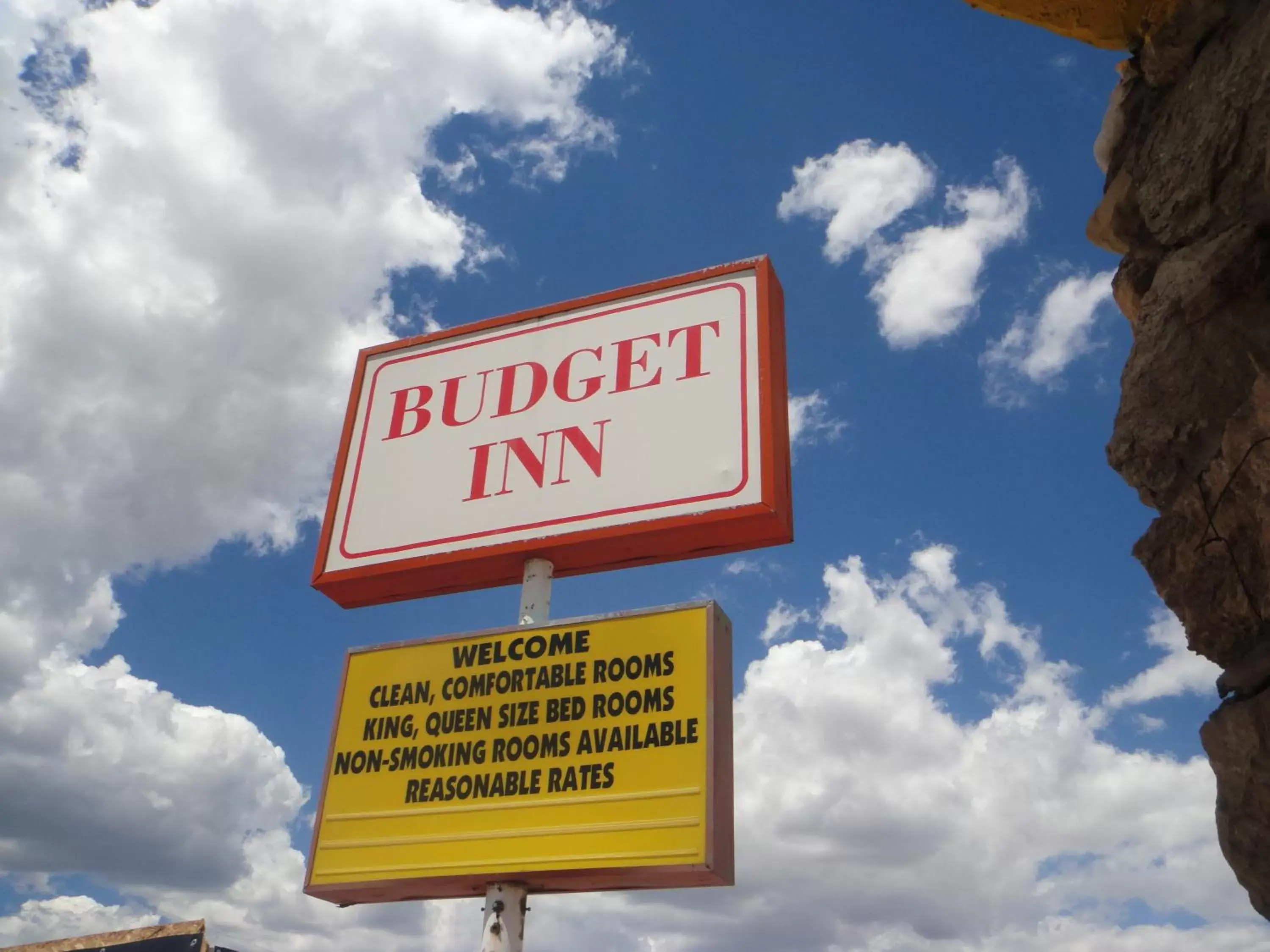 Property logo or sign in Budget Inn Las Vegas New Mexico