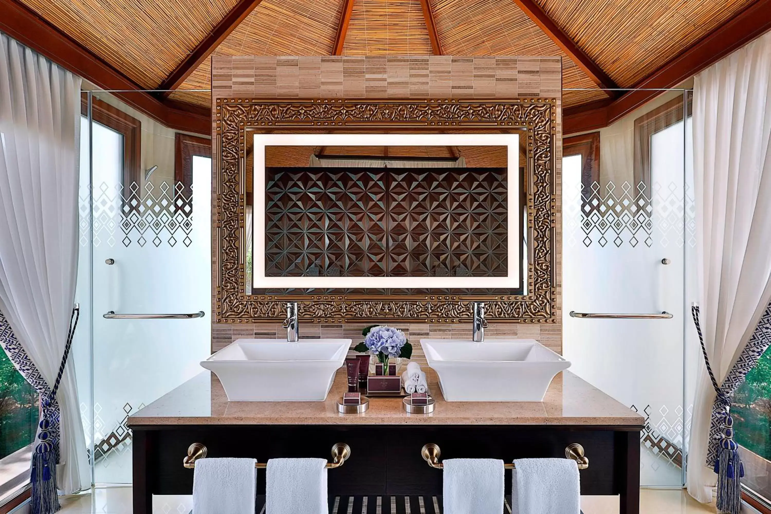 Bathroom in The Ritz-Carlton Ras Al Khaimah, Al Hamra Beach