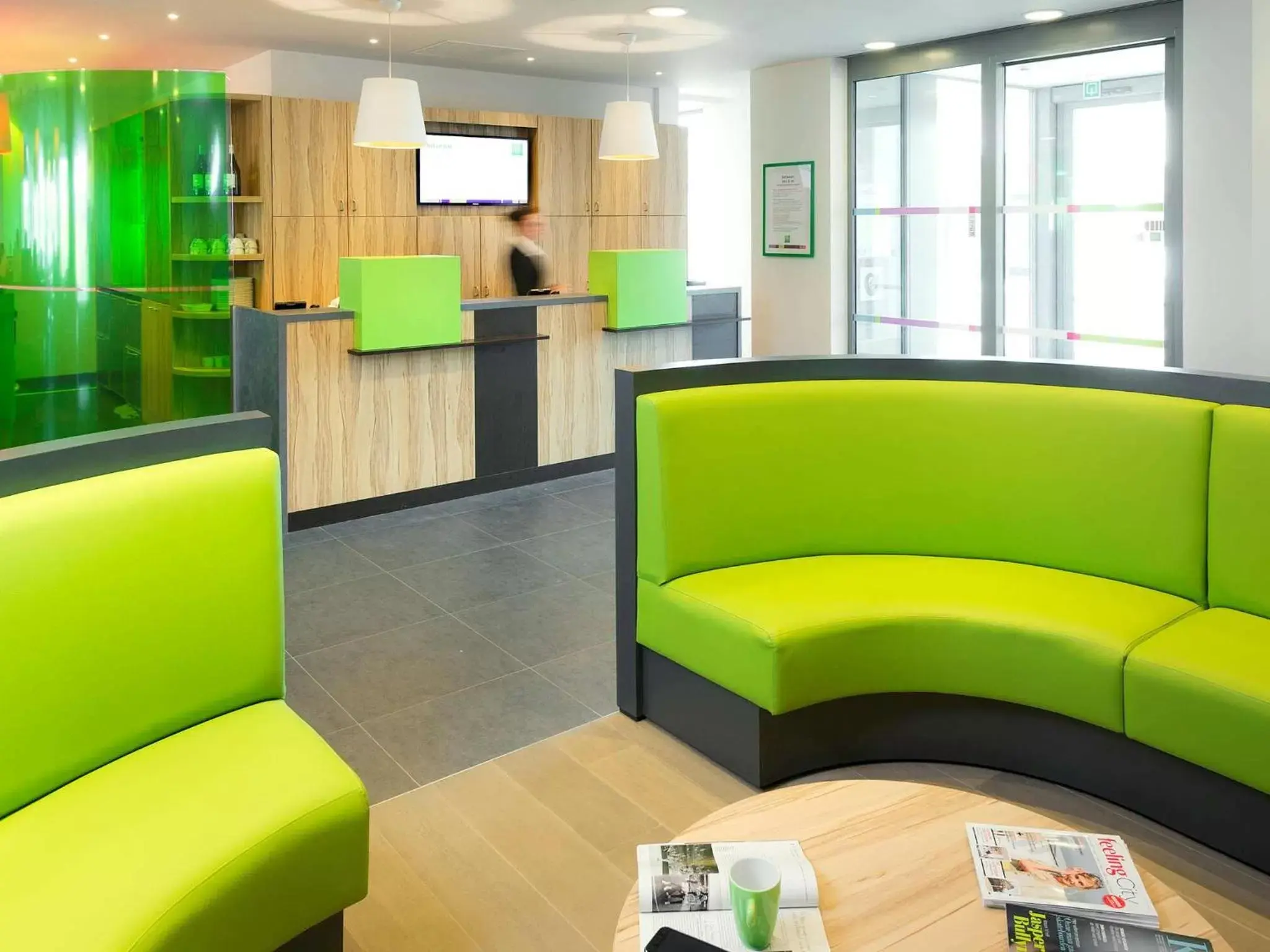 On site, Seating Area in ibis Styles Zeebrugge