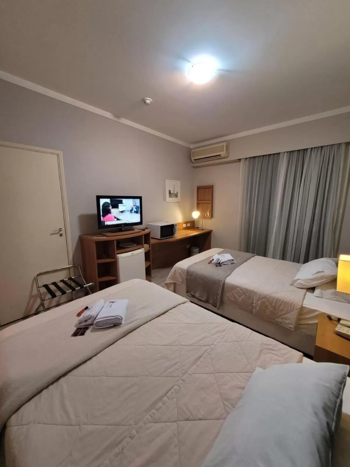 Bedroom, Bed in Studio Comfort Ibirapuera
