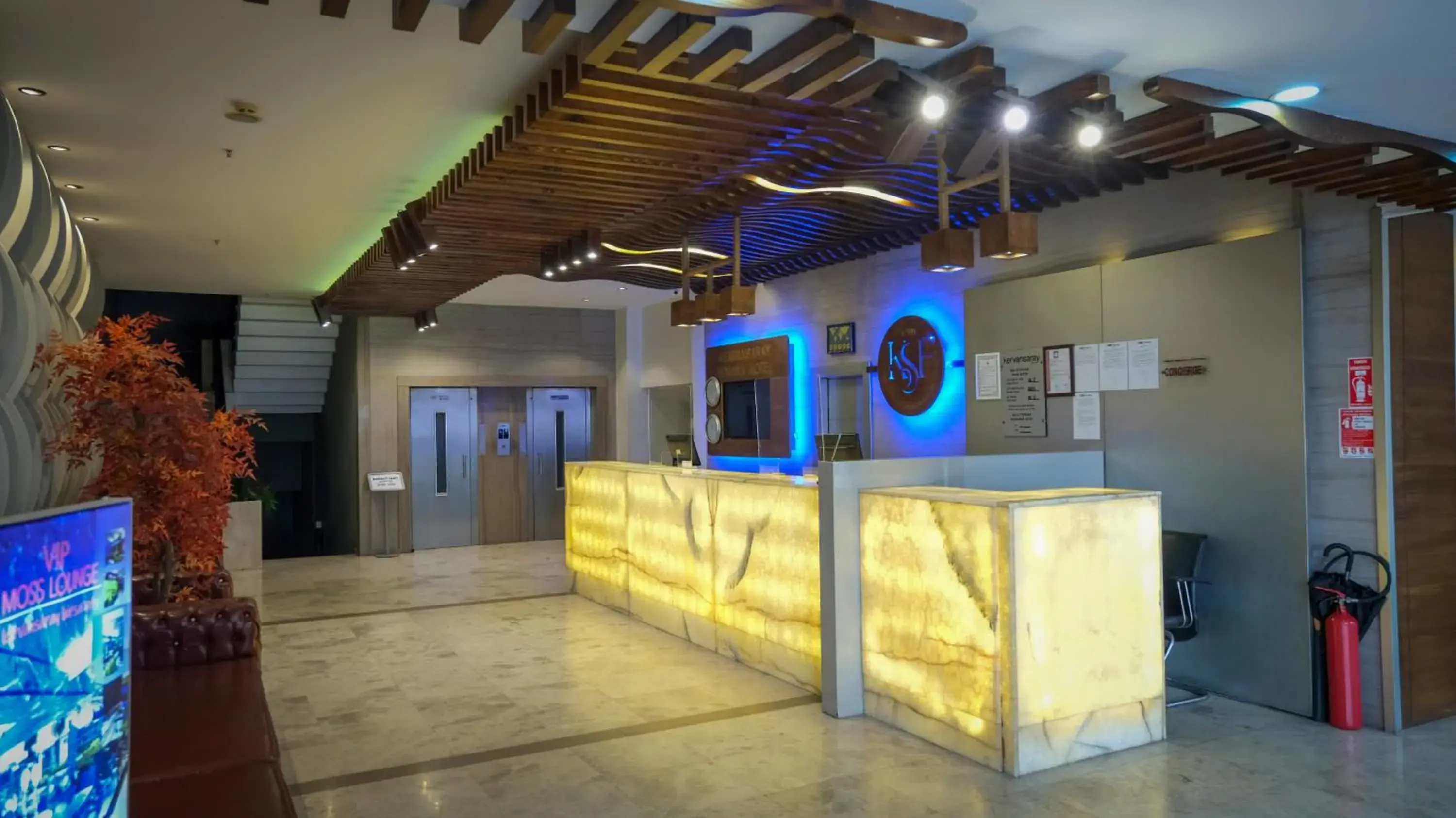 Lobby or reception in Kervansaray Bursa City Otel