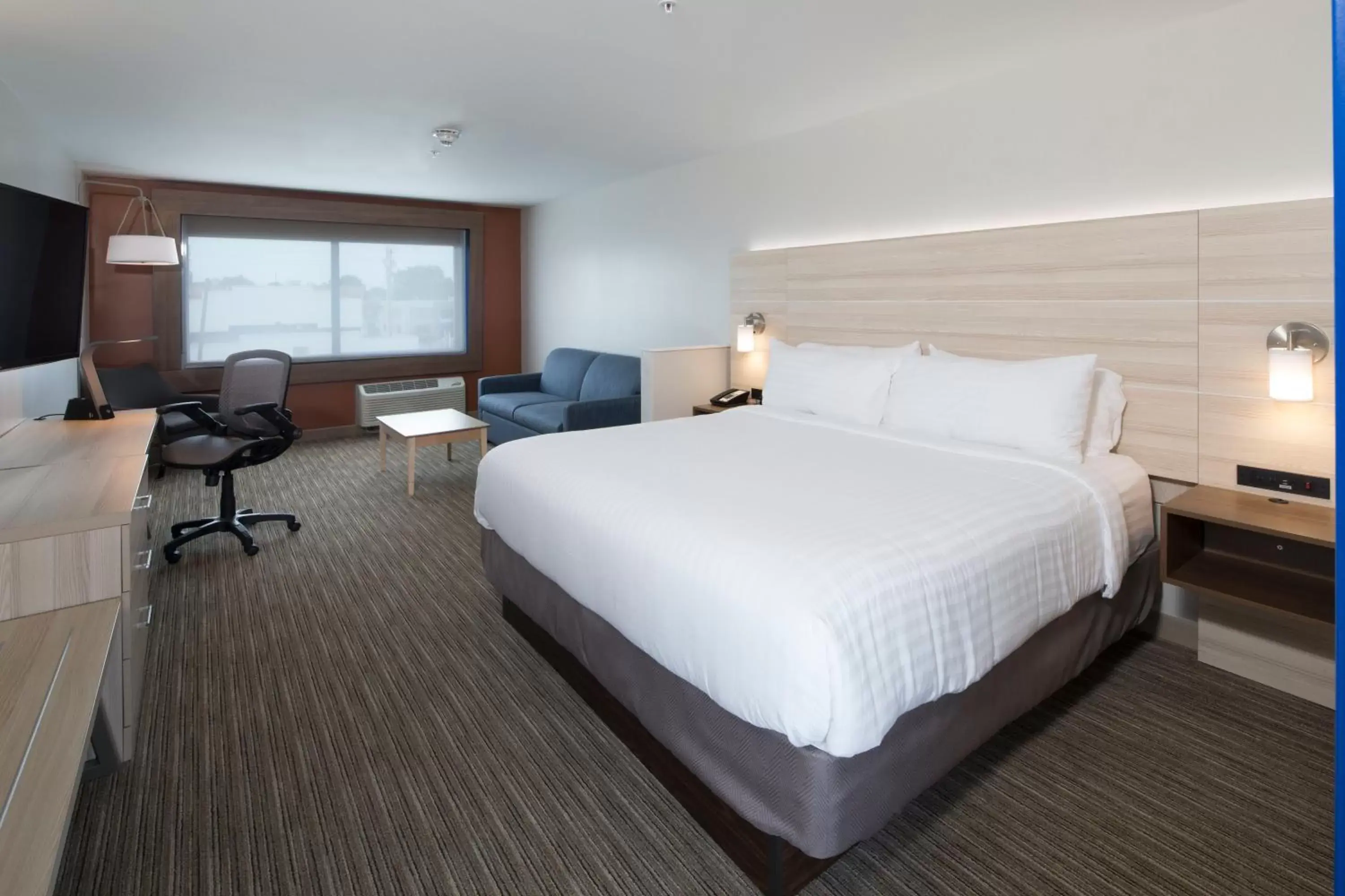 Photo of the whole room, Bed in Holiday Inn Express Hotel & Suites Bay City, an IHG Hotel
