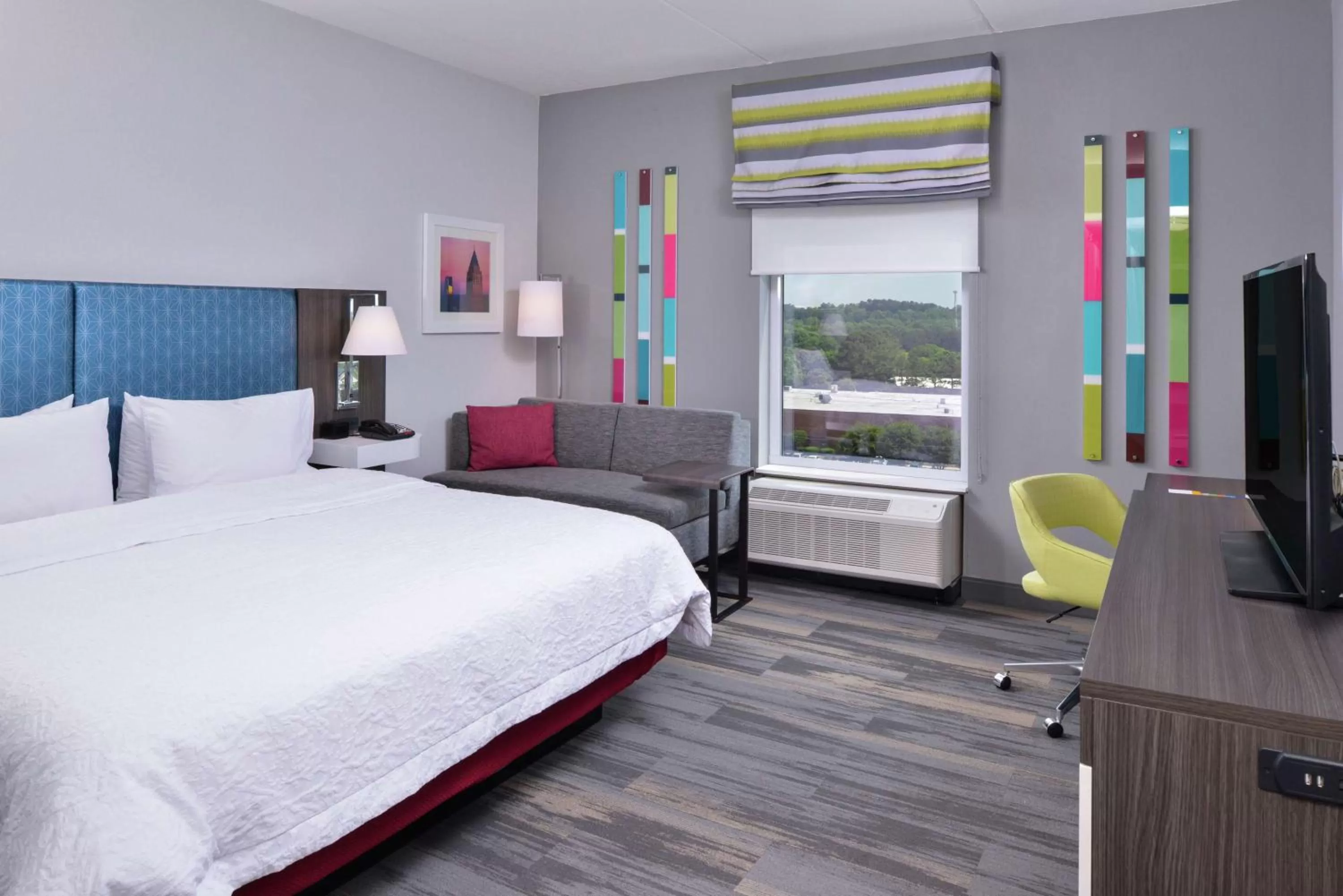 Bedroom, Bed in Hampton Inn & Suites Atlanta/Marietta