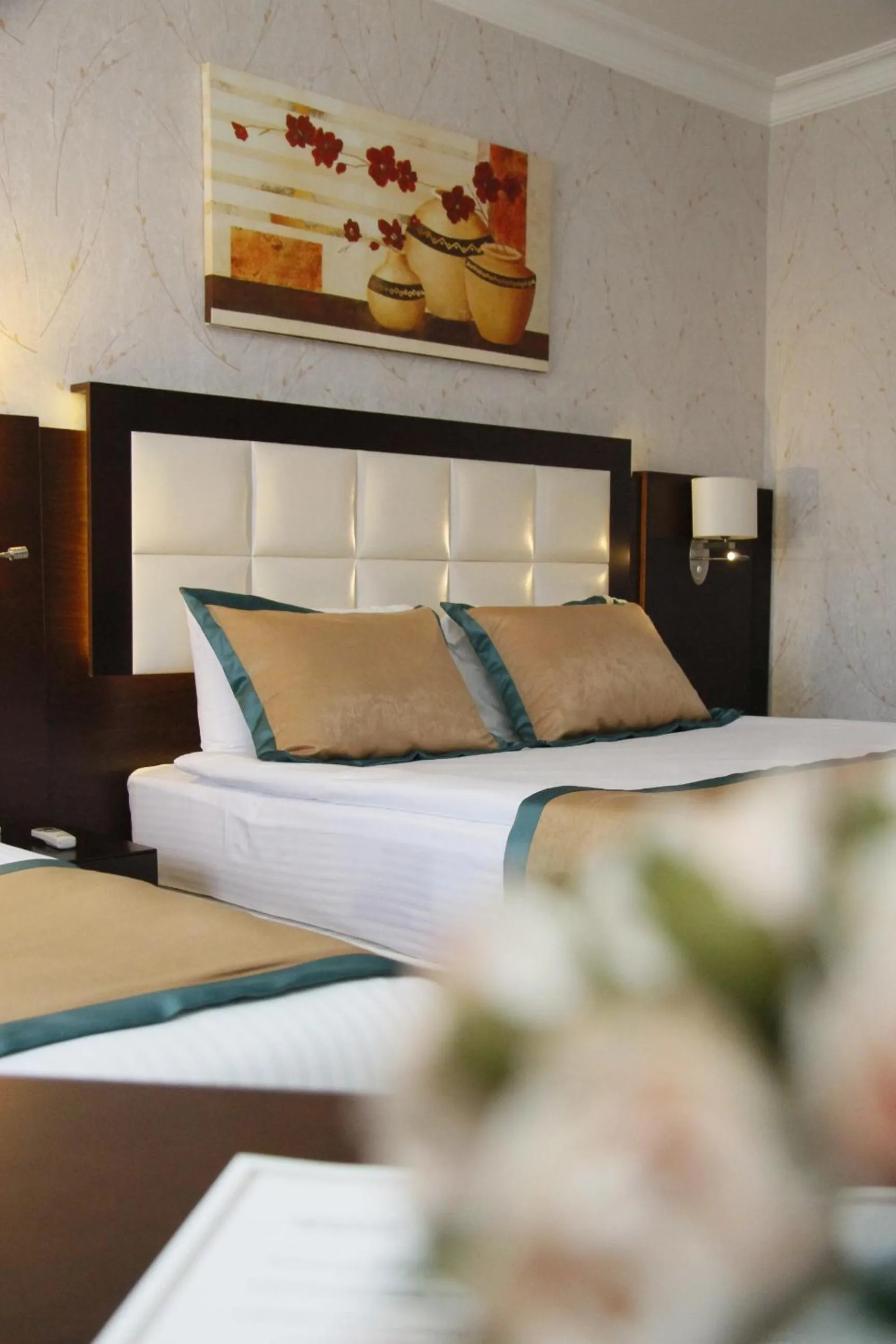 Bed in Asrin Business Hotel Kızılay
