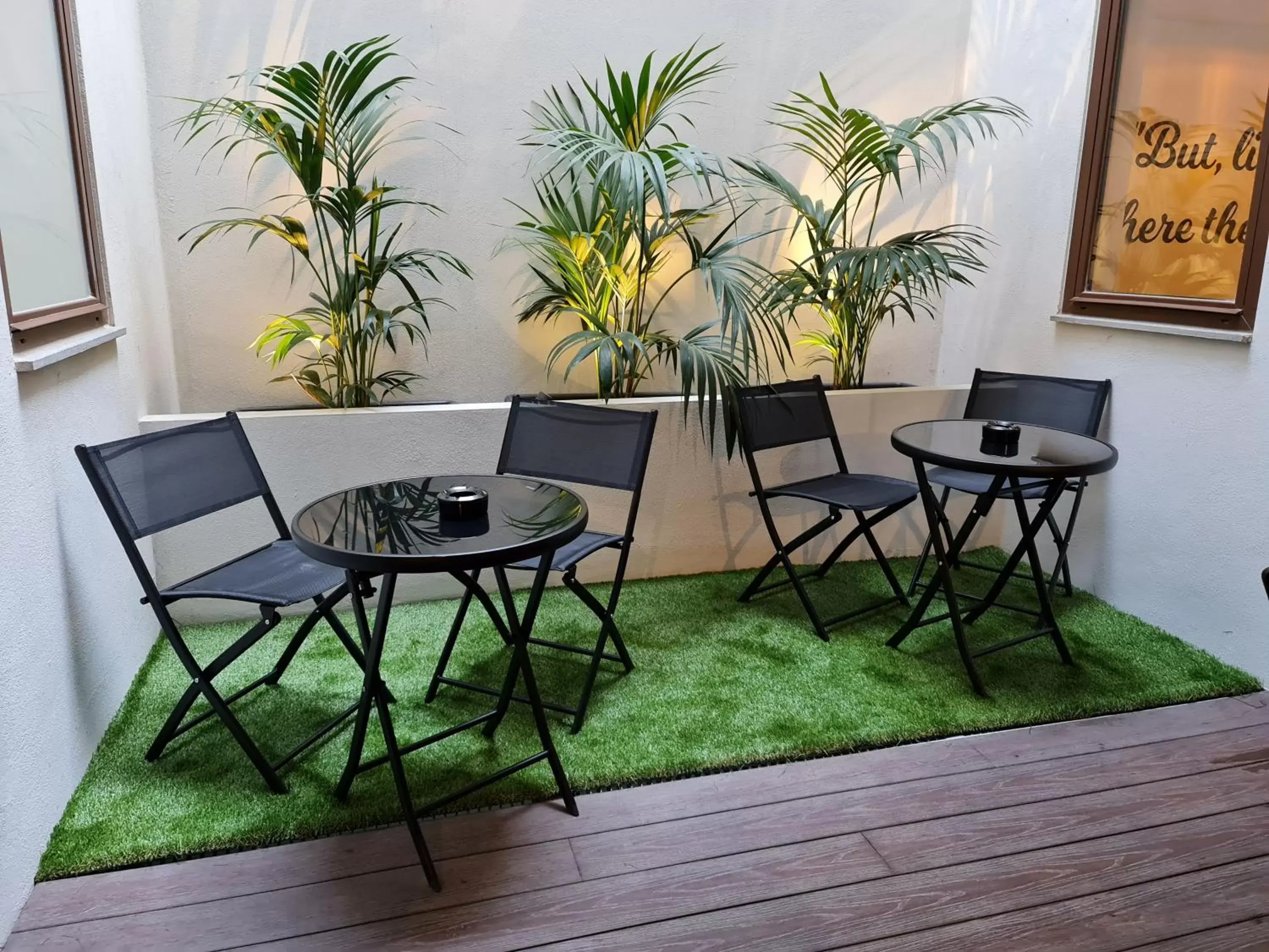 Patio in Ivy Hotel - Adults Only Patio in Ivy Hotel - Adults Only