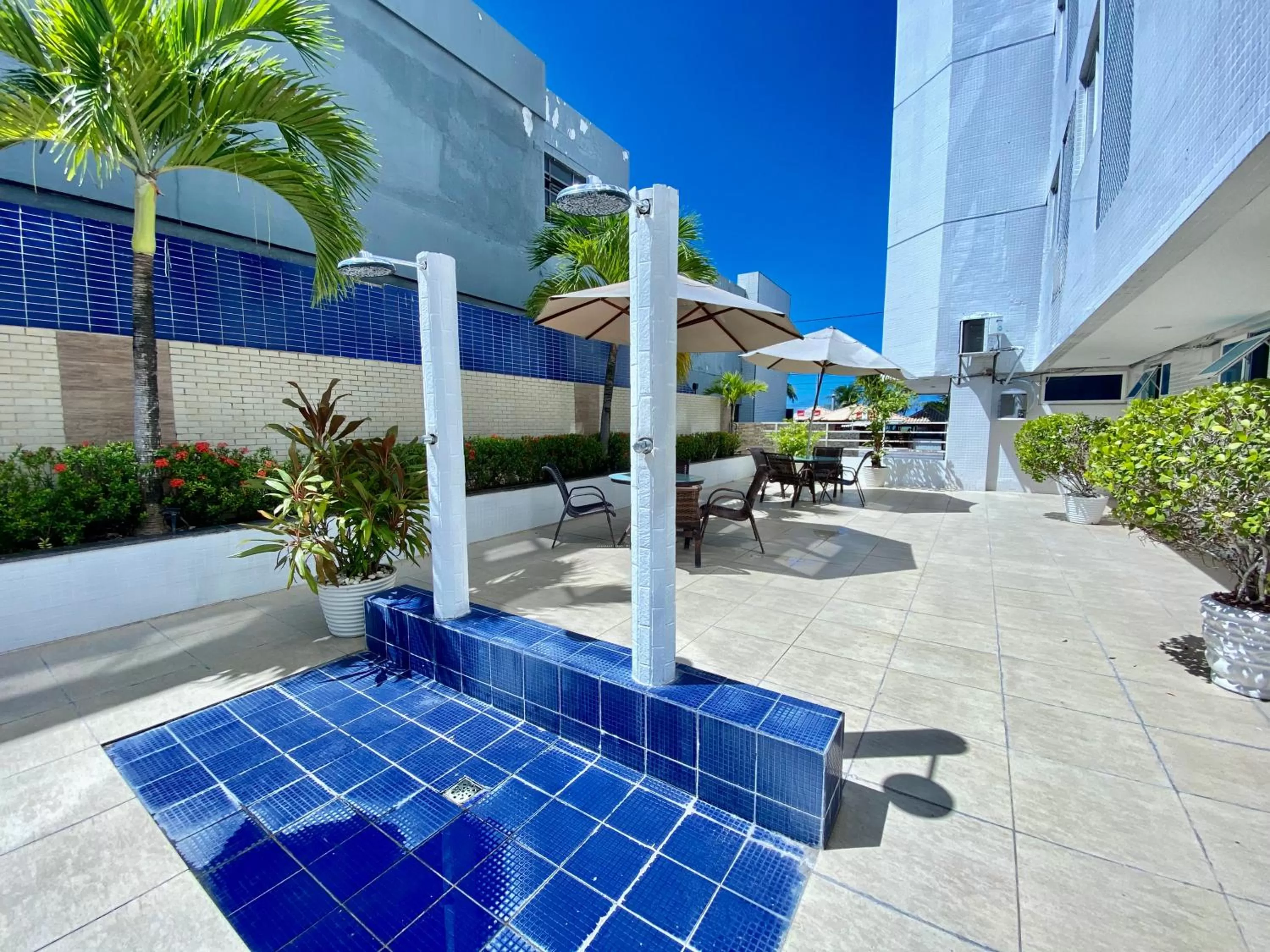 Pool view in Nobile Suítes Tambaú