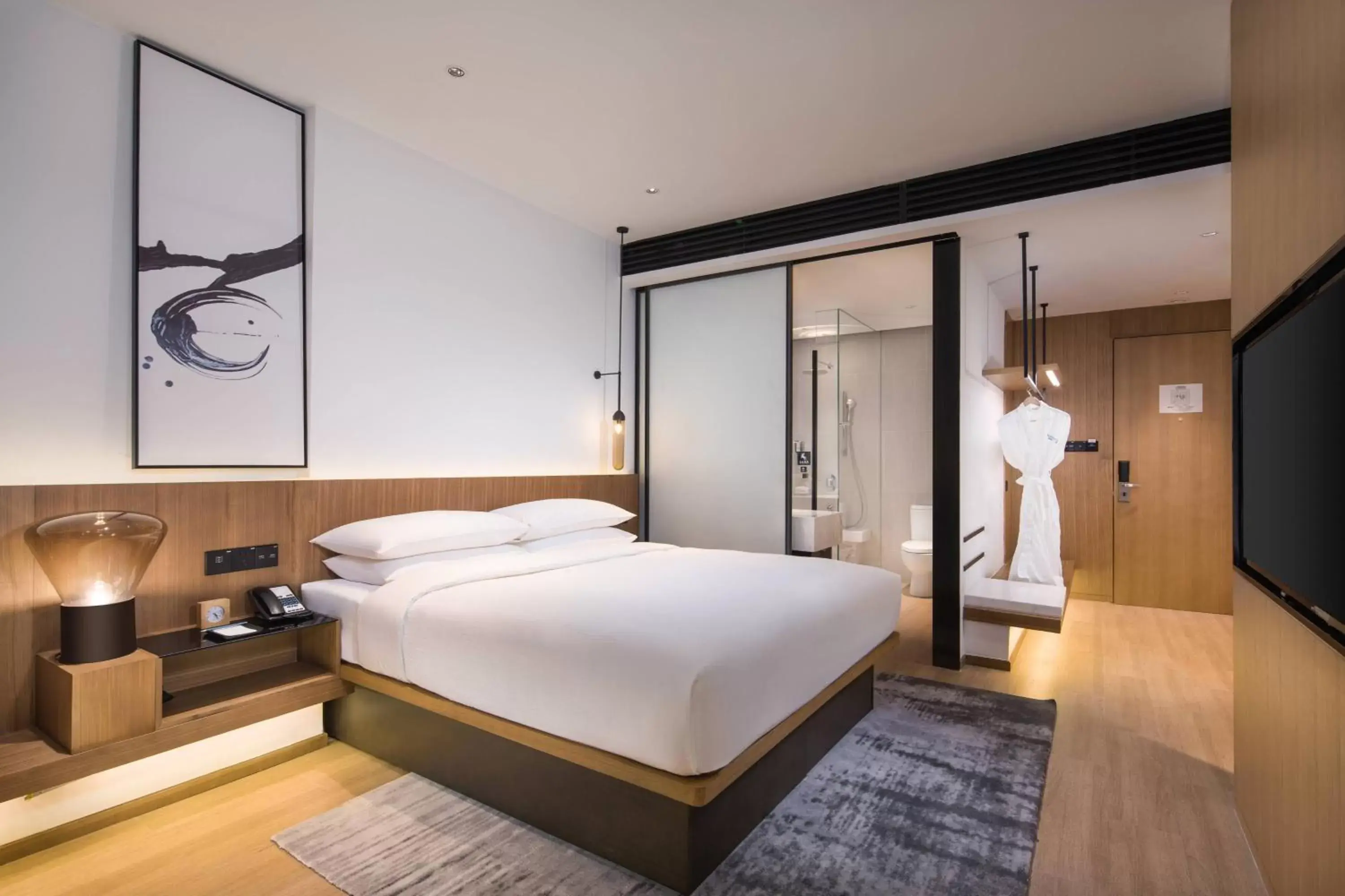 Photo of the whole room, Bed in Fairfield by Marriott Xi'an North Station