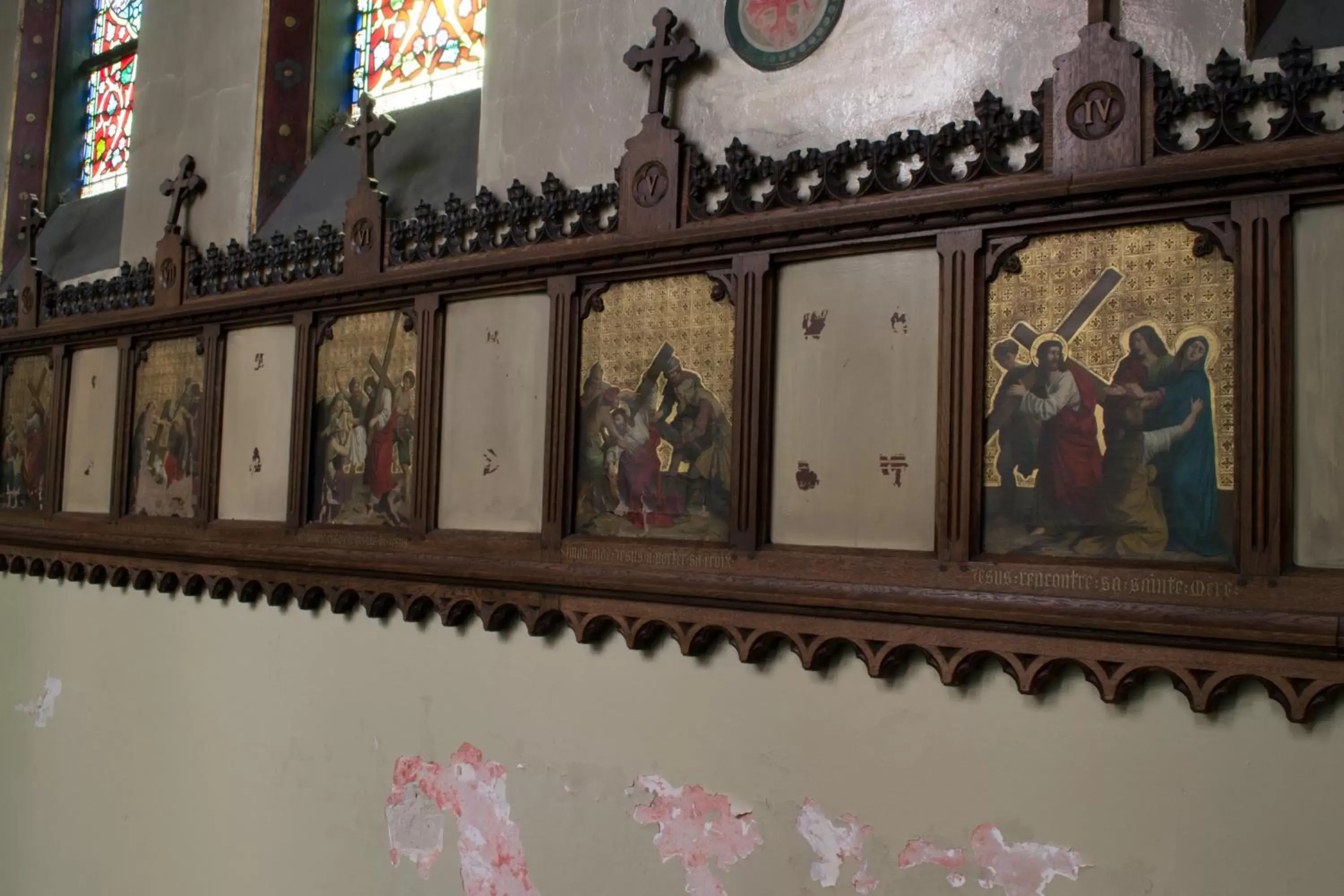 Decorative detail in Hotel Monasterium PoortAckere