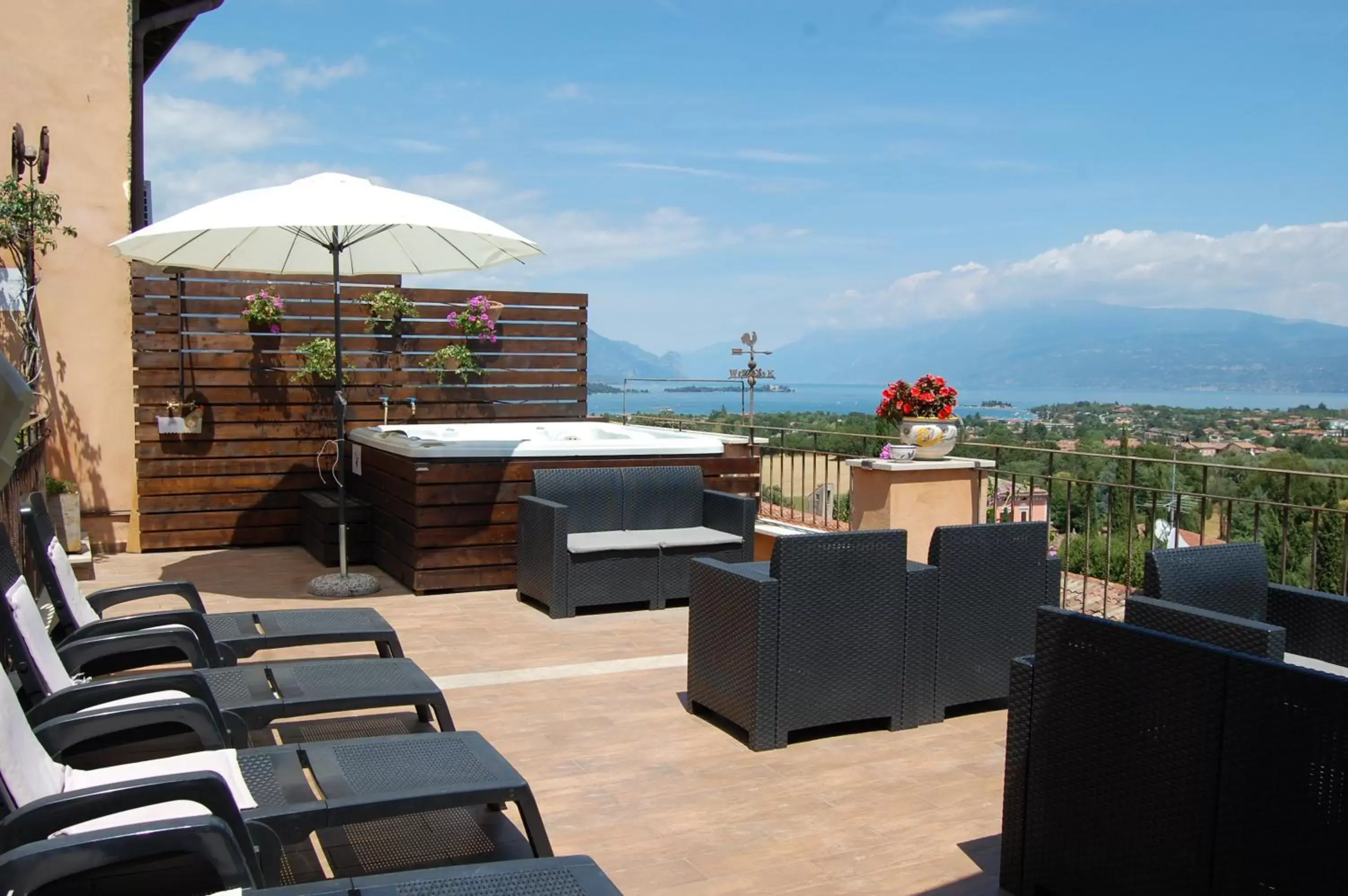 Balcony/Terrace in Antico Borgo B&B con SPA - Adults Only