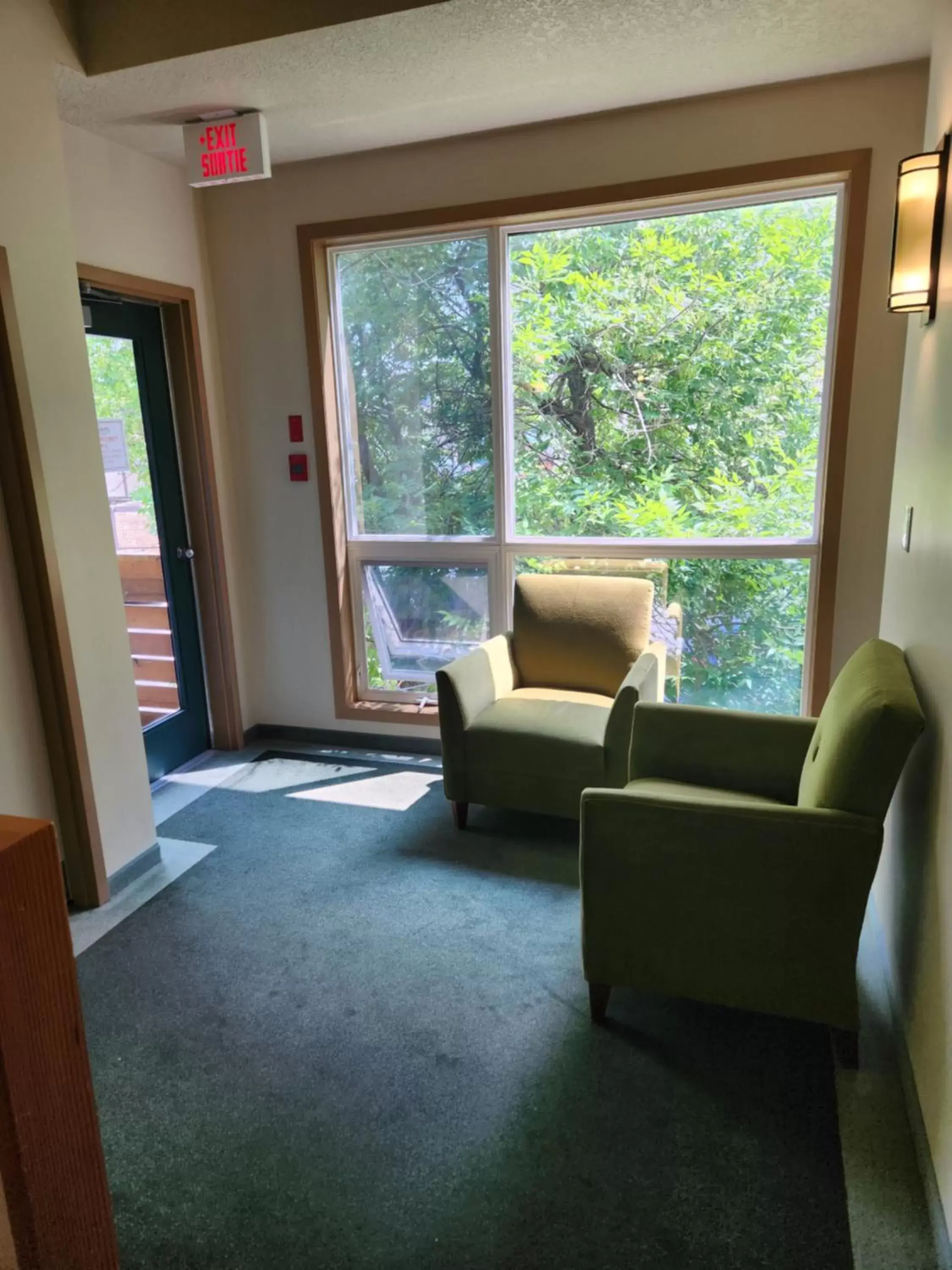 Property building, Seating Area in Waterton Lakes Lodge Resort