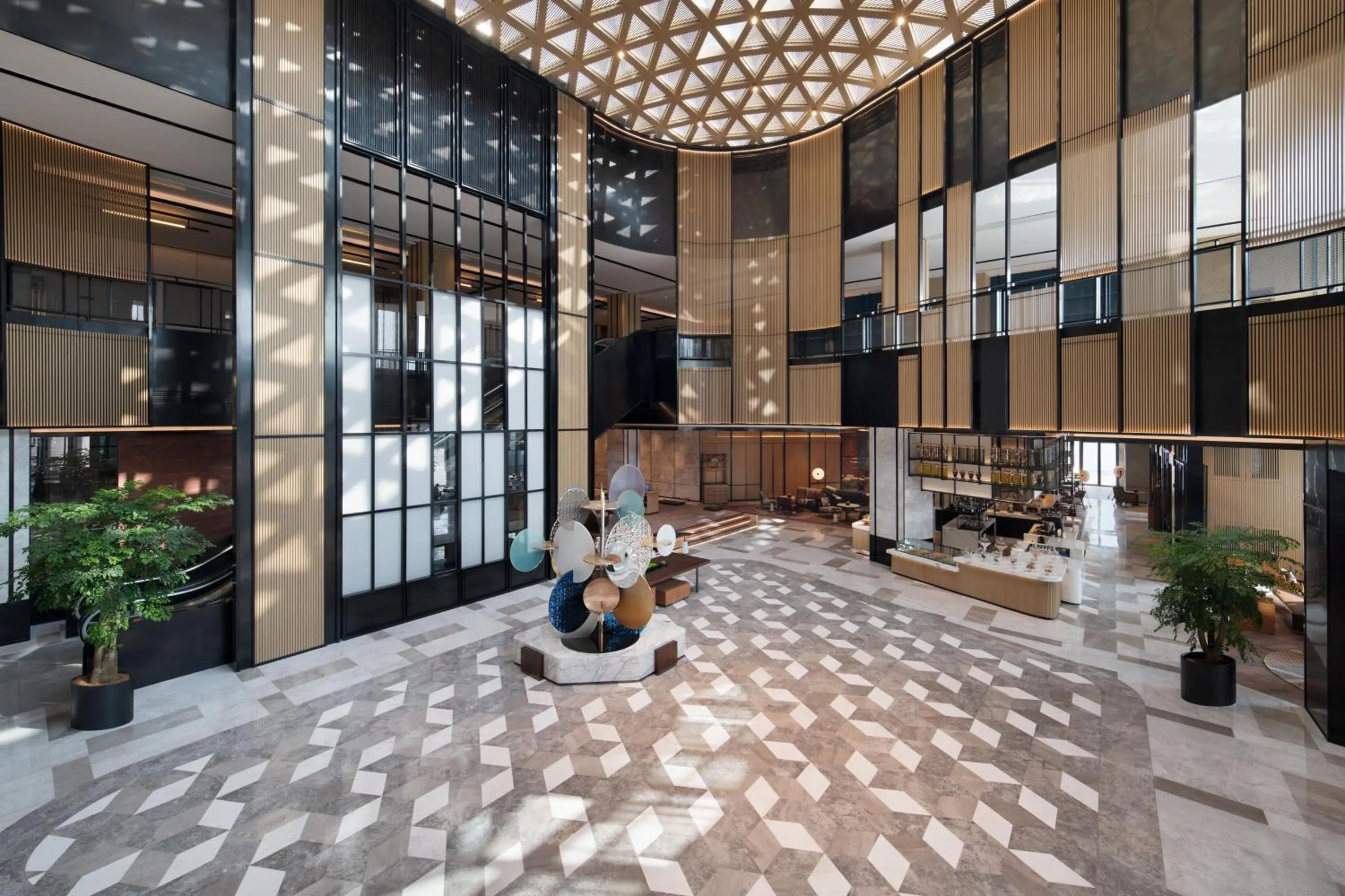 Lobby or reception in Sheraton Xi'an Chanba