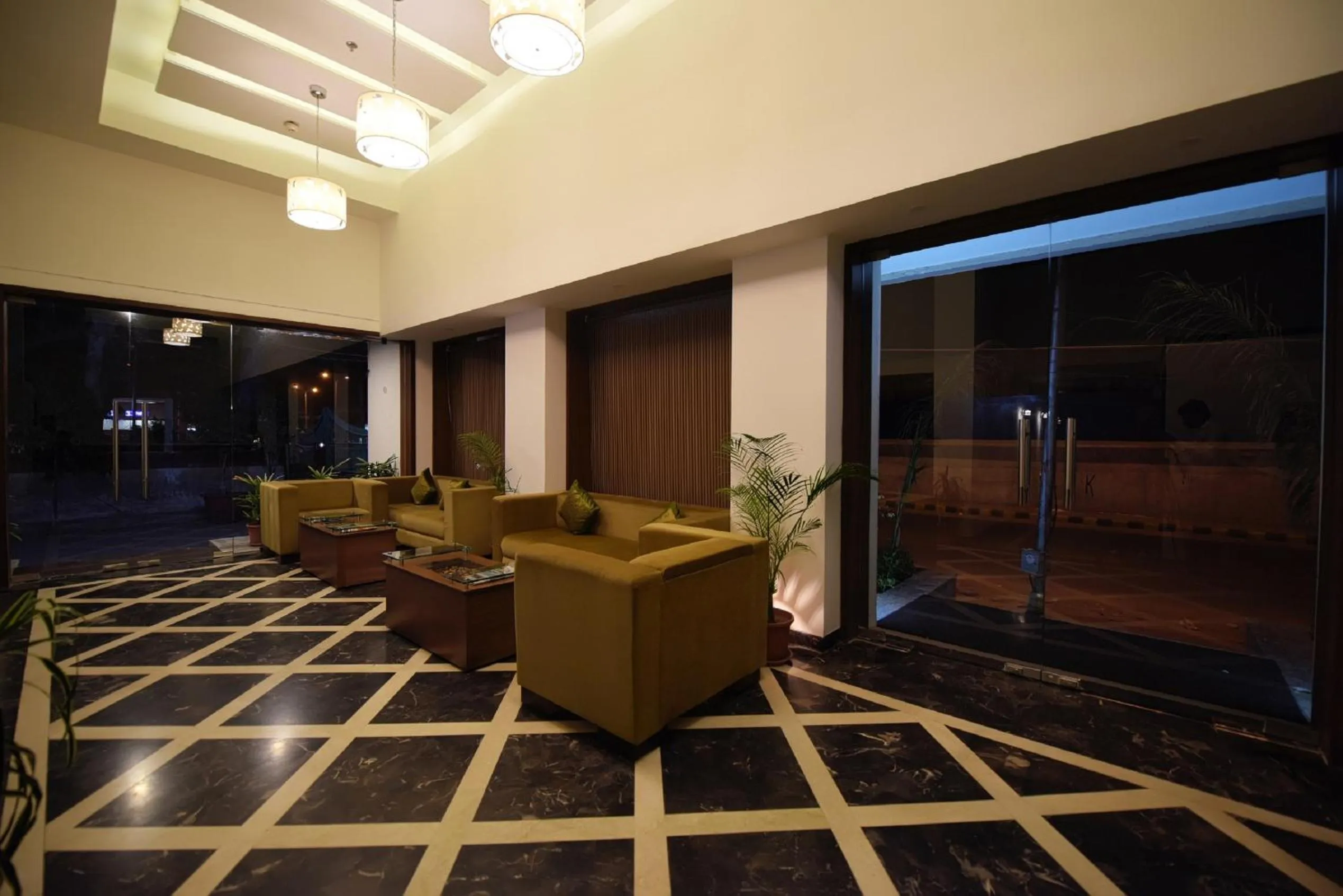 Lobby or reception in Hotel Gandharva- A Green Hotel
