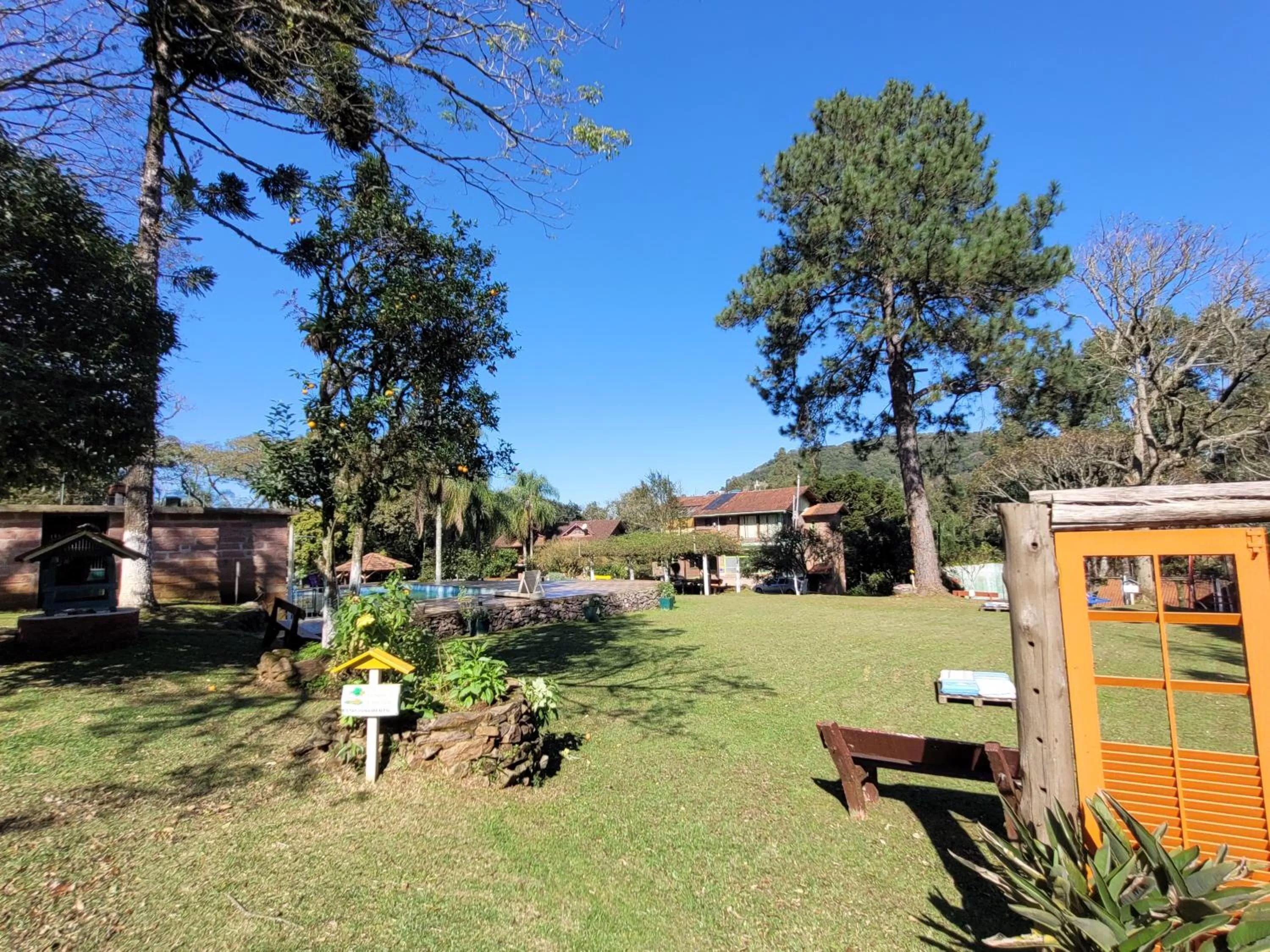 Garden in Pousada da Chacara