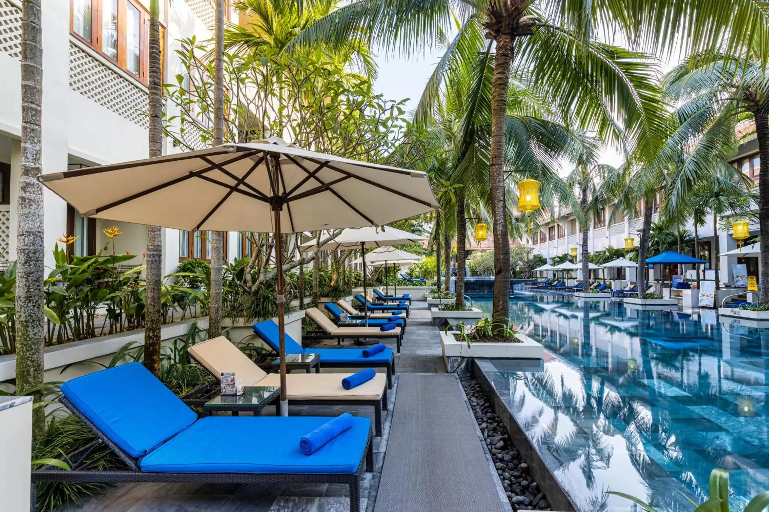 sunbed, Swimming Pool in Almanity Hoi An Resort & Spa