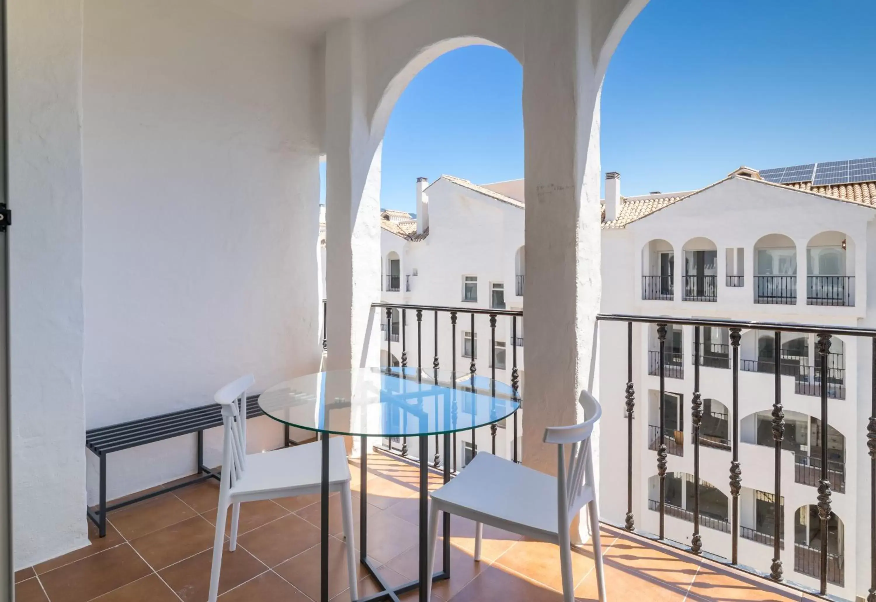 Balcony/Terrace, Pool View in Occidental Puerto Banús