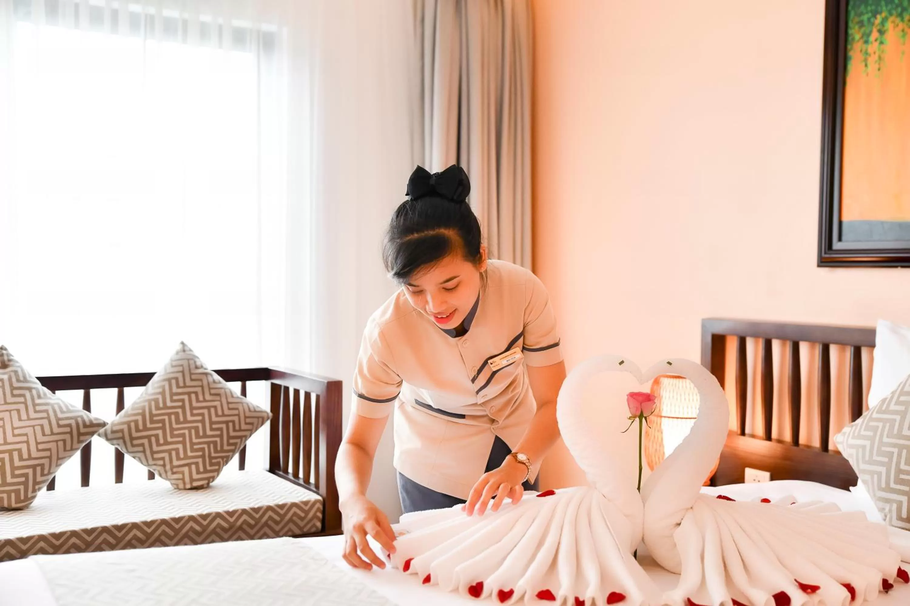 Staff in Fivitel Hoi An Hotel