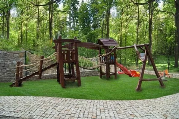 Children play ground in KRISTINA Willa & Spa