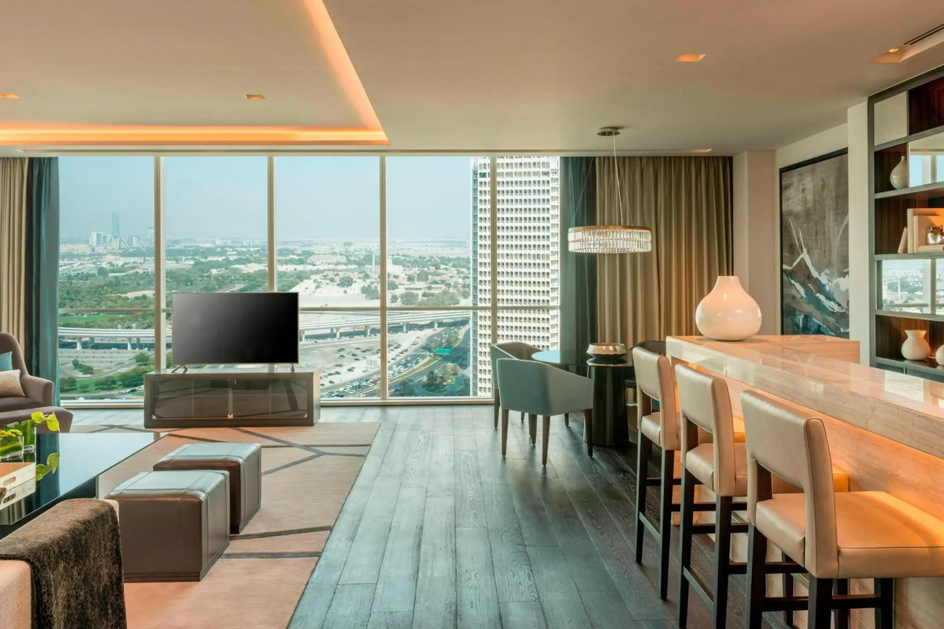 Living room in Sheraton Grand Hotel, Dubai
