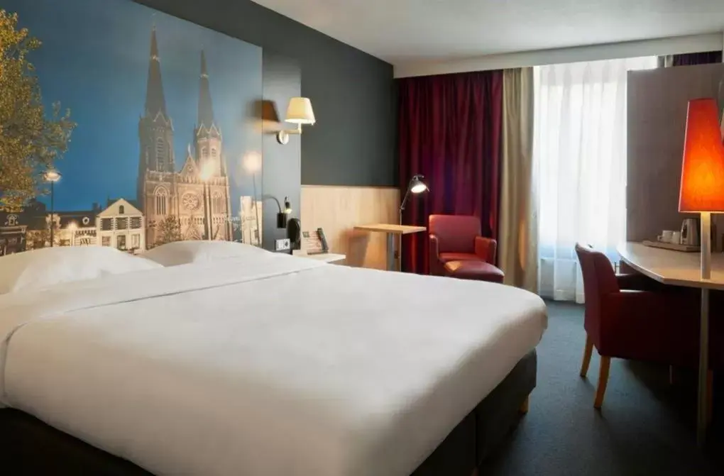 Bed in Mercure Hotel Tilburg Centrum