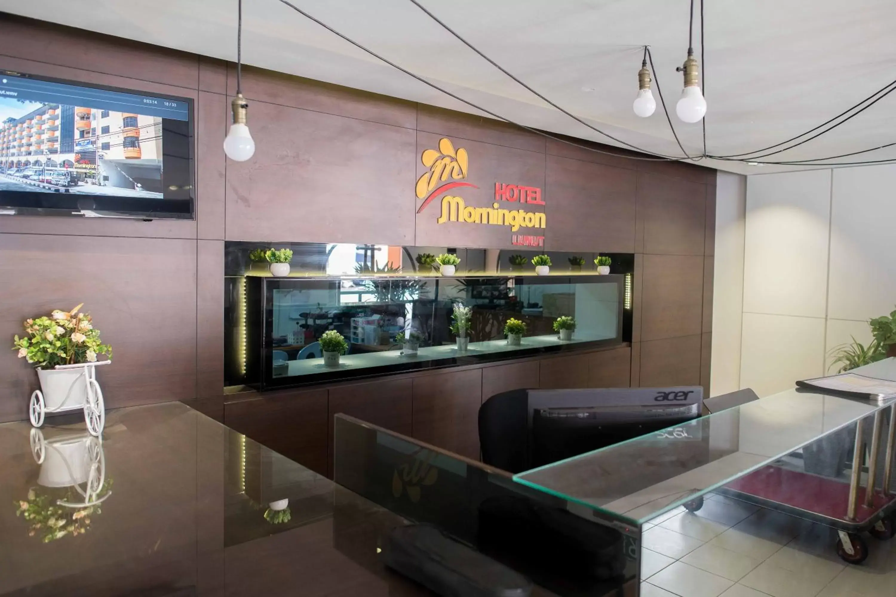 Lobby or reception, Restaurant/Places to Eat in Mornington Hotel Waterfront Lumut