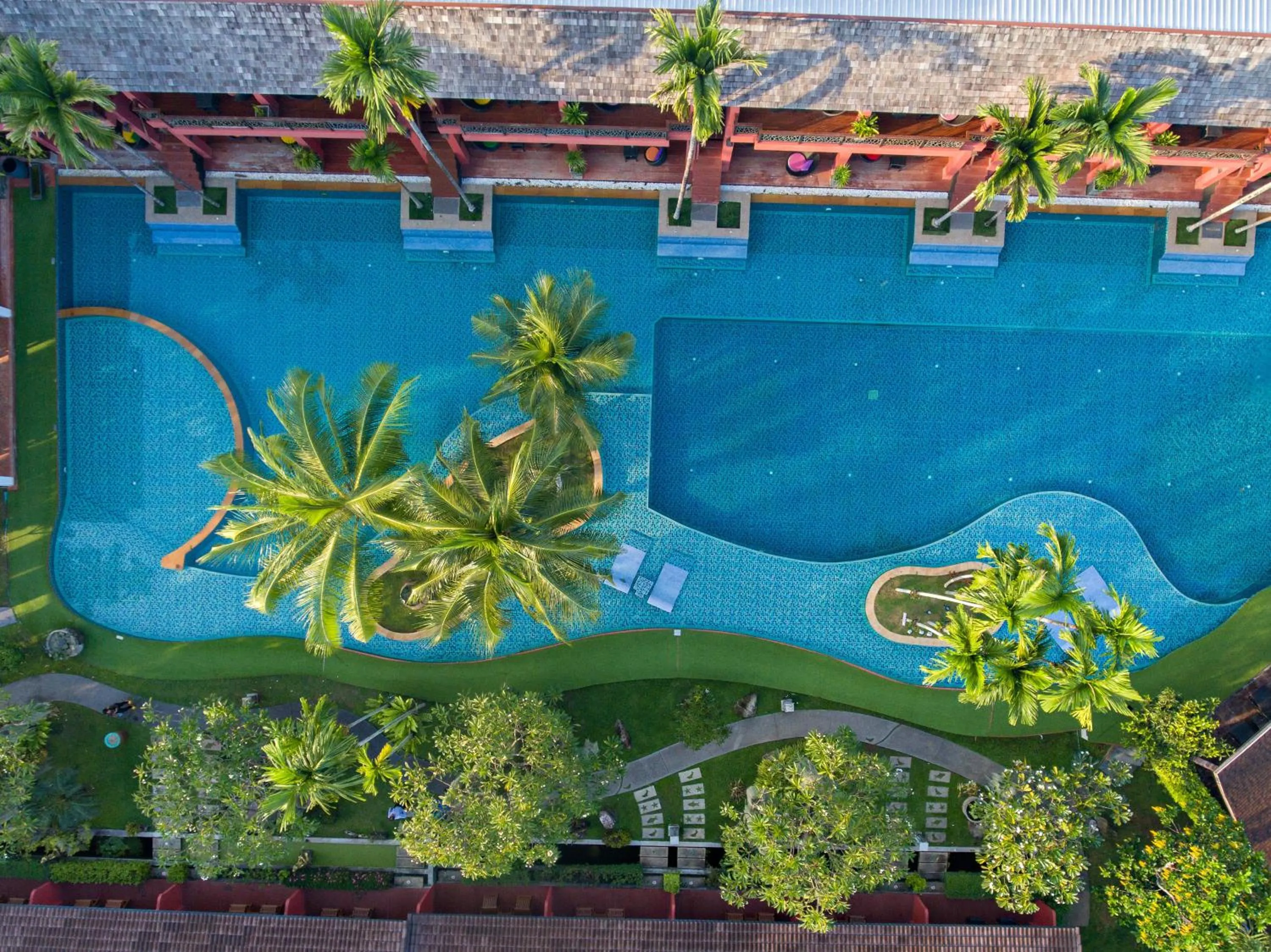 Swimming pool in Mai Morn Resort SHA Plus