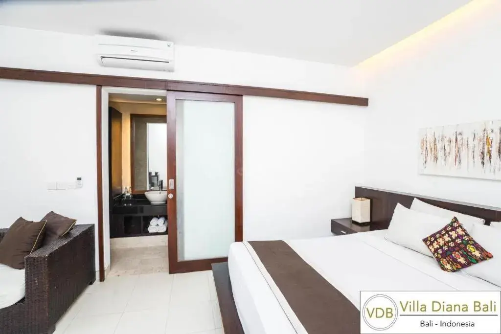 Property building, Bed in Villa Diana Bali