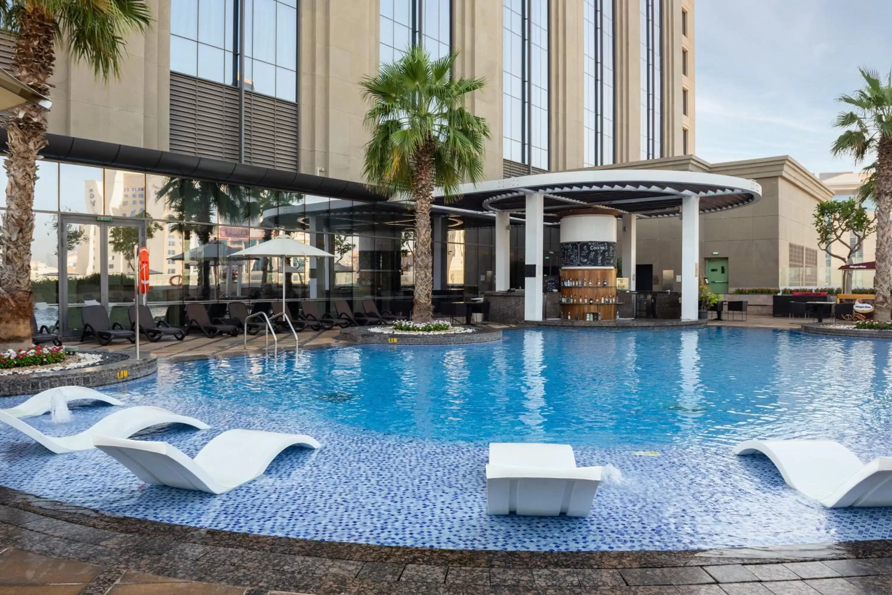 Swimming Pool in Hyatt Regency Dubai Creek Heights