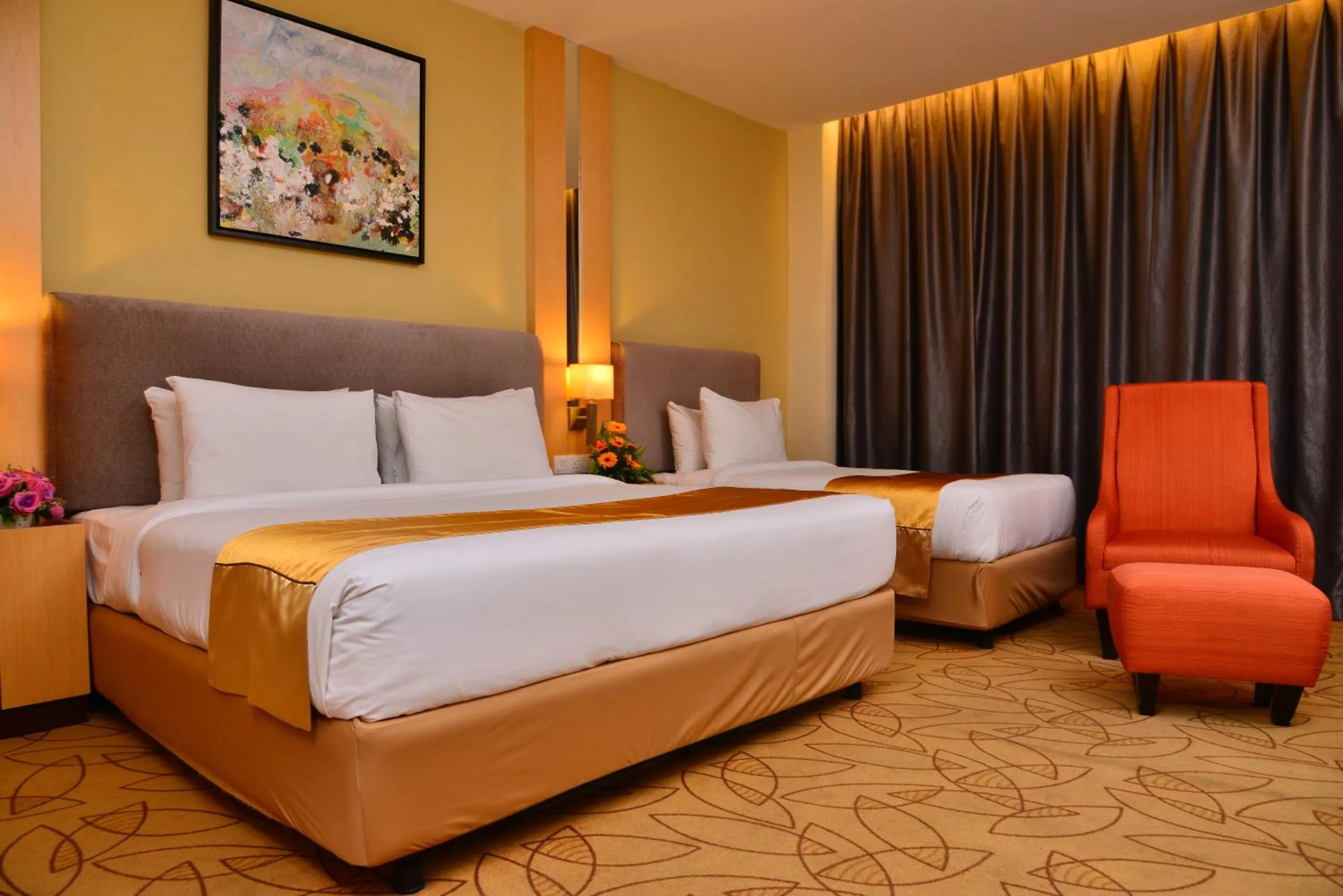 Bed in Metro Hotel Bukit Bintang