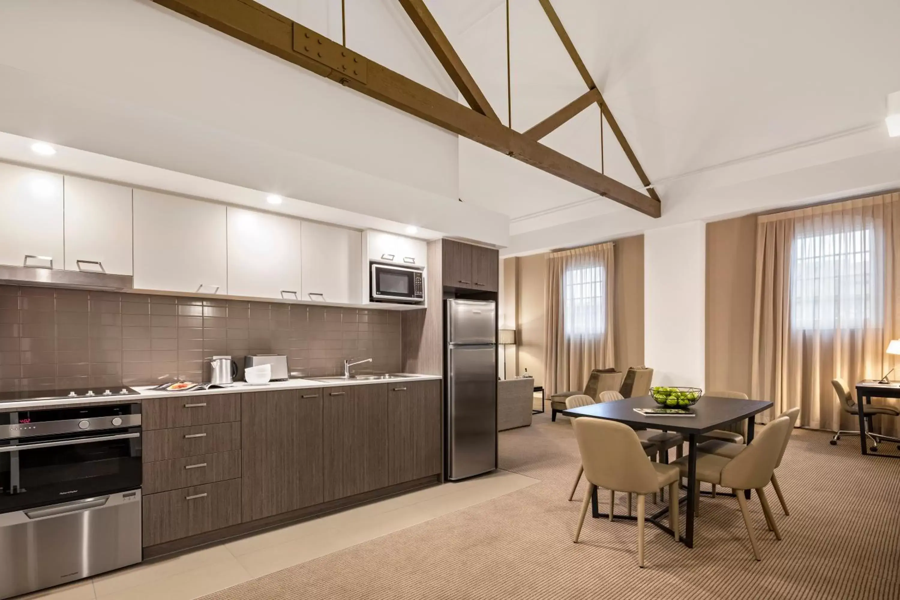 Living room, Kitchen/Kitchenette in Quest Newcastle West