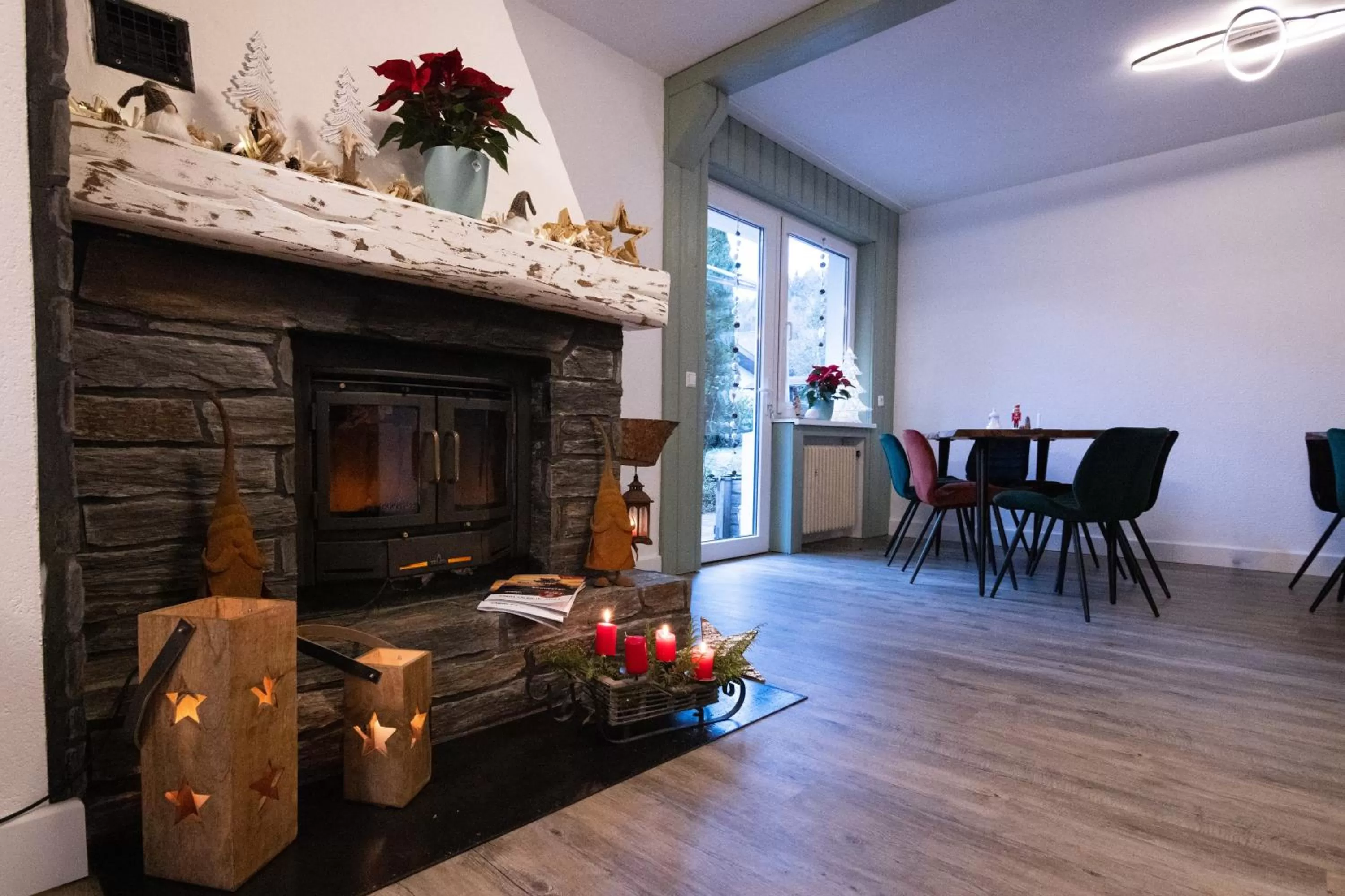Dining area in Landhaus am Itterbach Willingen