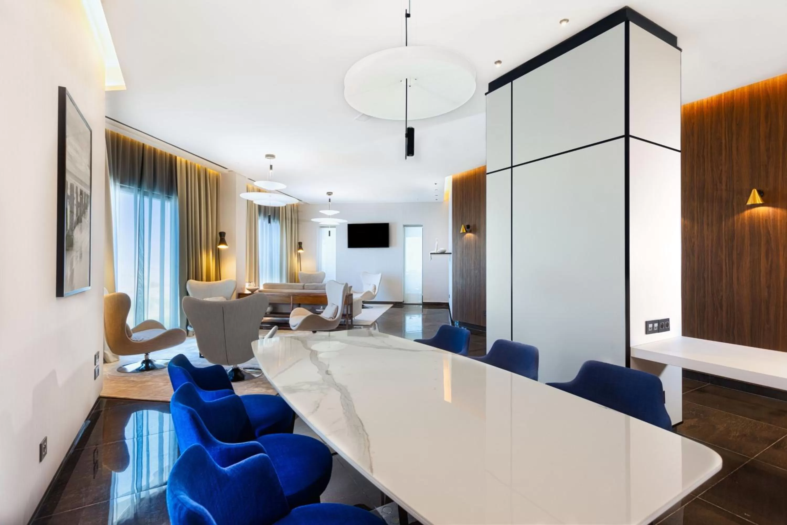 Lounge or bar in Tunis Marriott Hotel