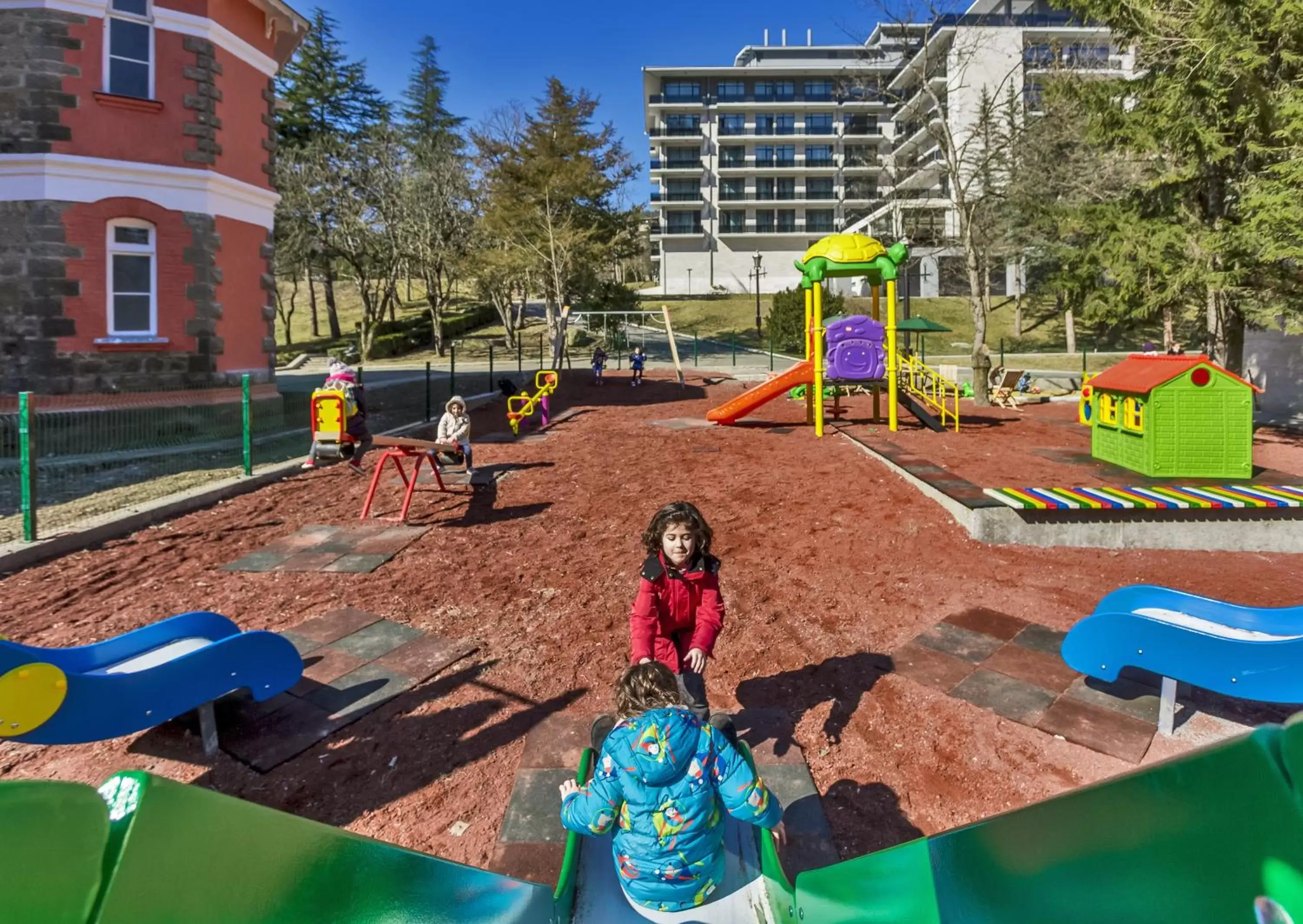 Children play ground, Children's Play Area in Borjomi Likani Health & Spa Centre