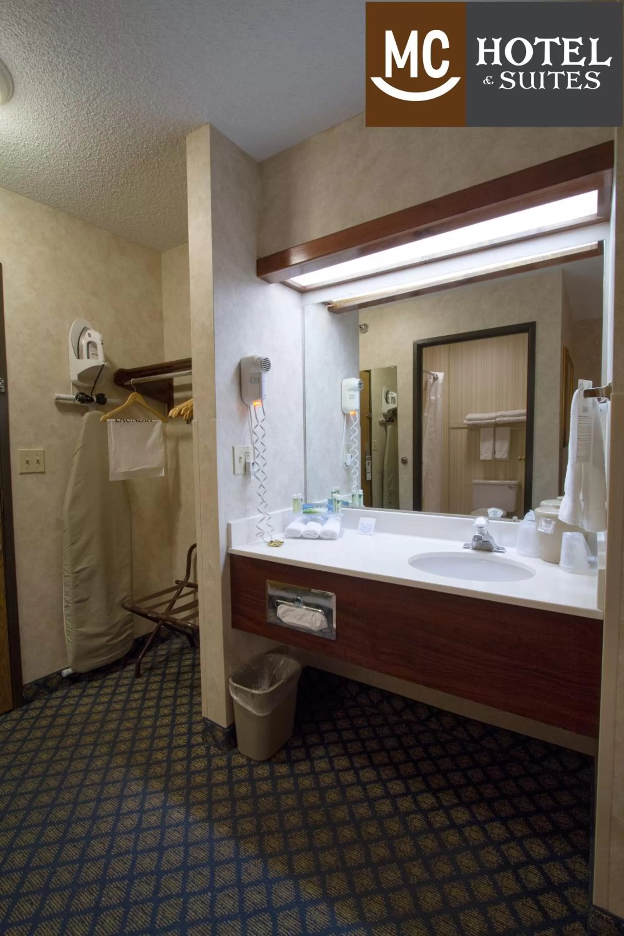 Bathroom in Miles City Hotel & Suites