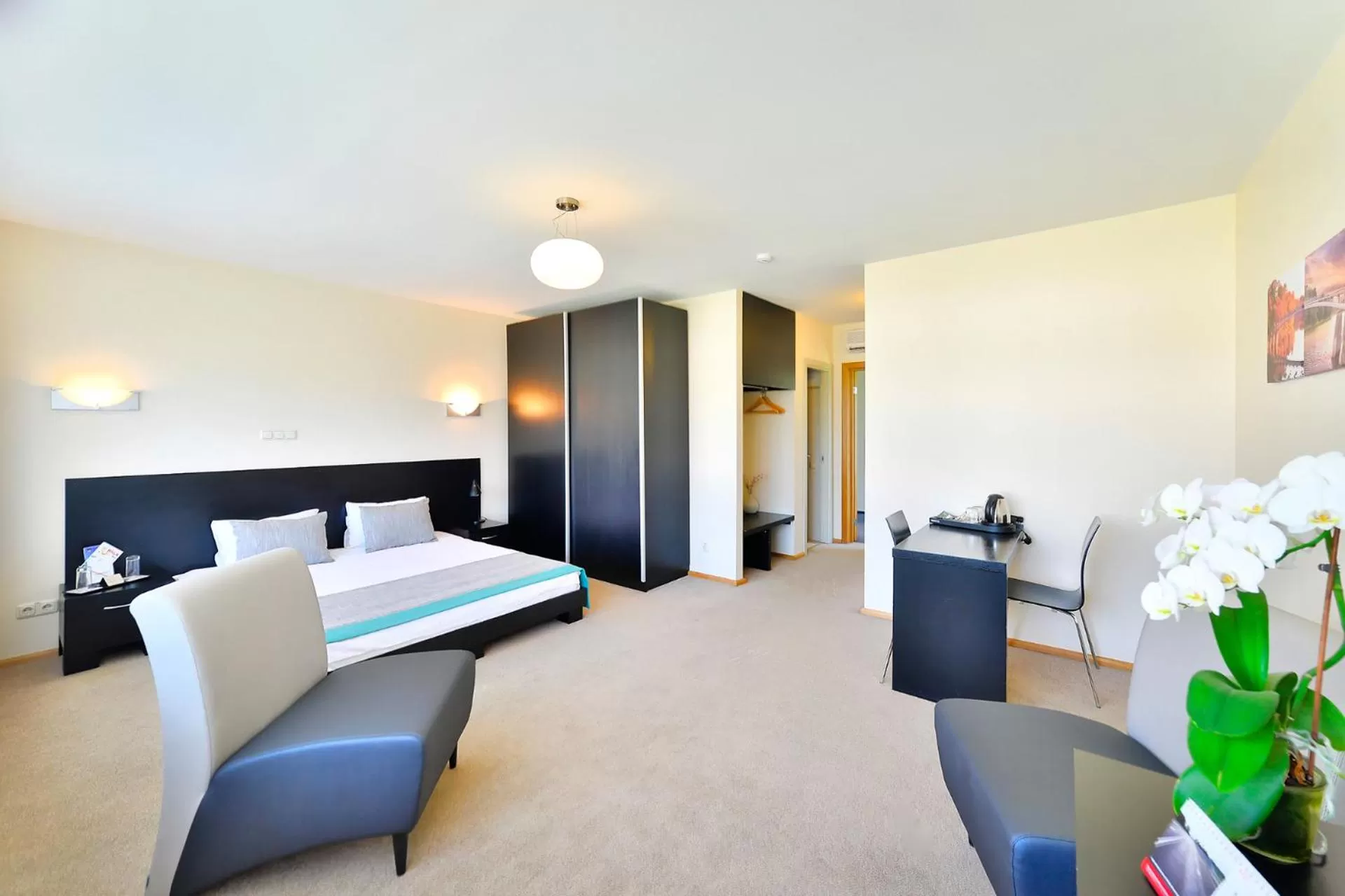 Photo of the whole room in Hotel Vantis Riverside