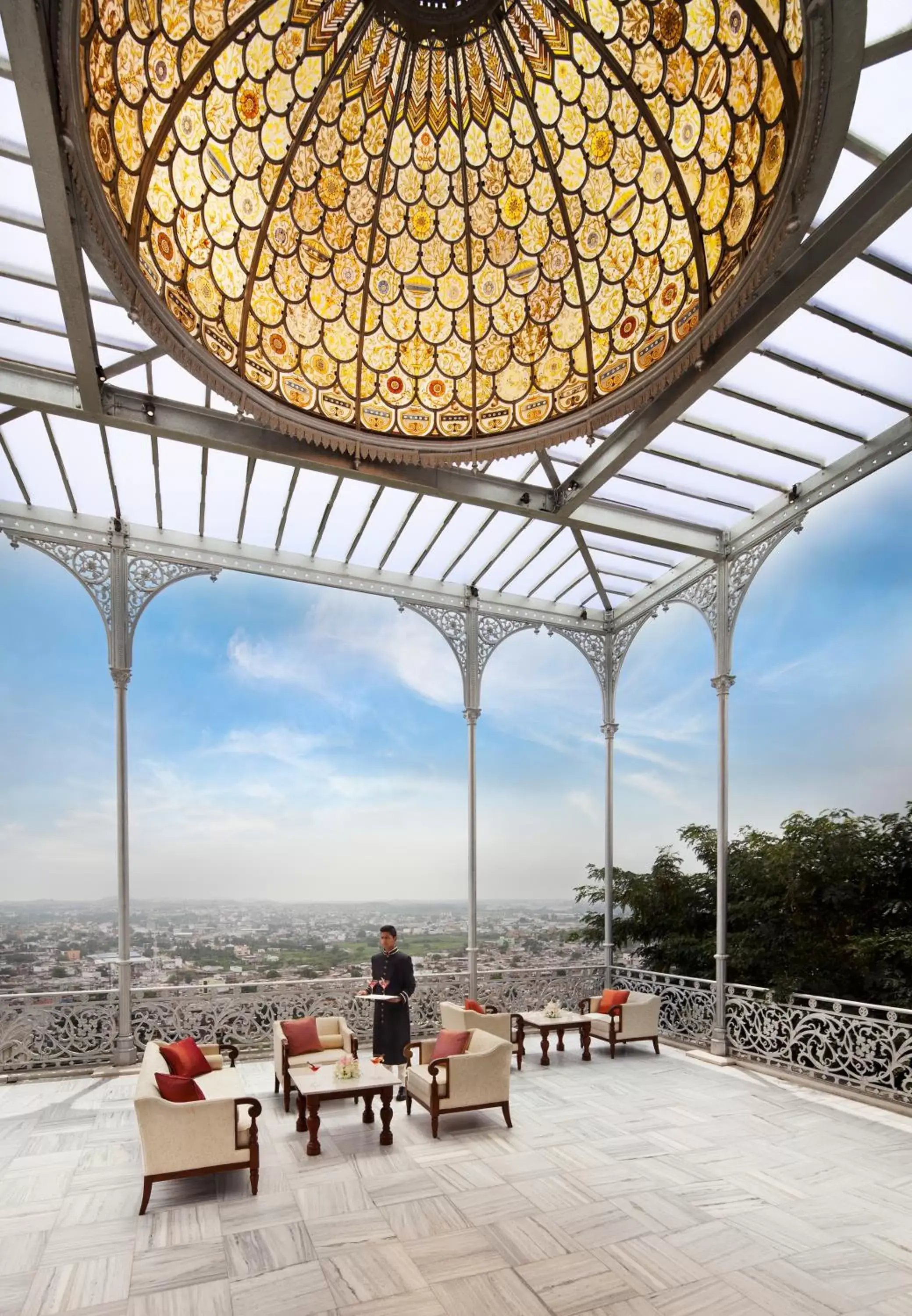 Staff in Taj Falaknuma Palace