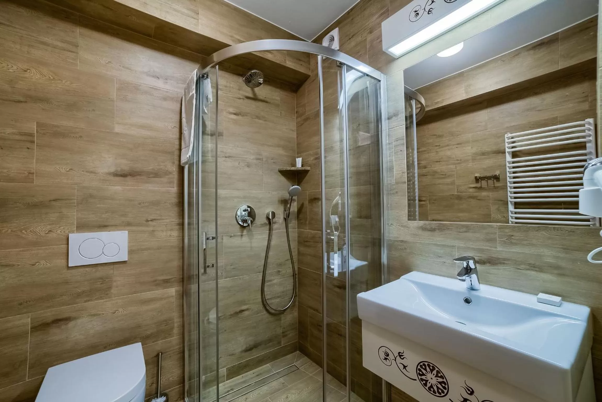 Bathroom in Hotel Górski