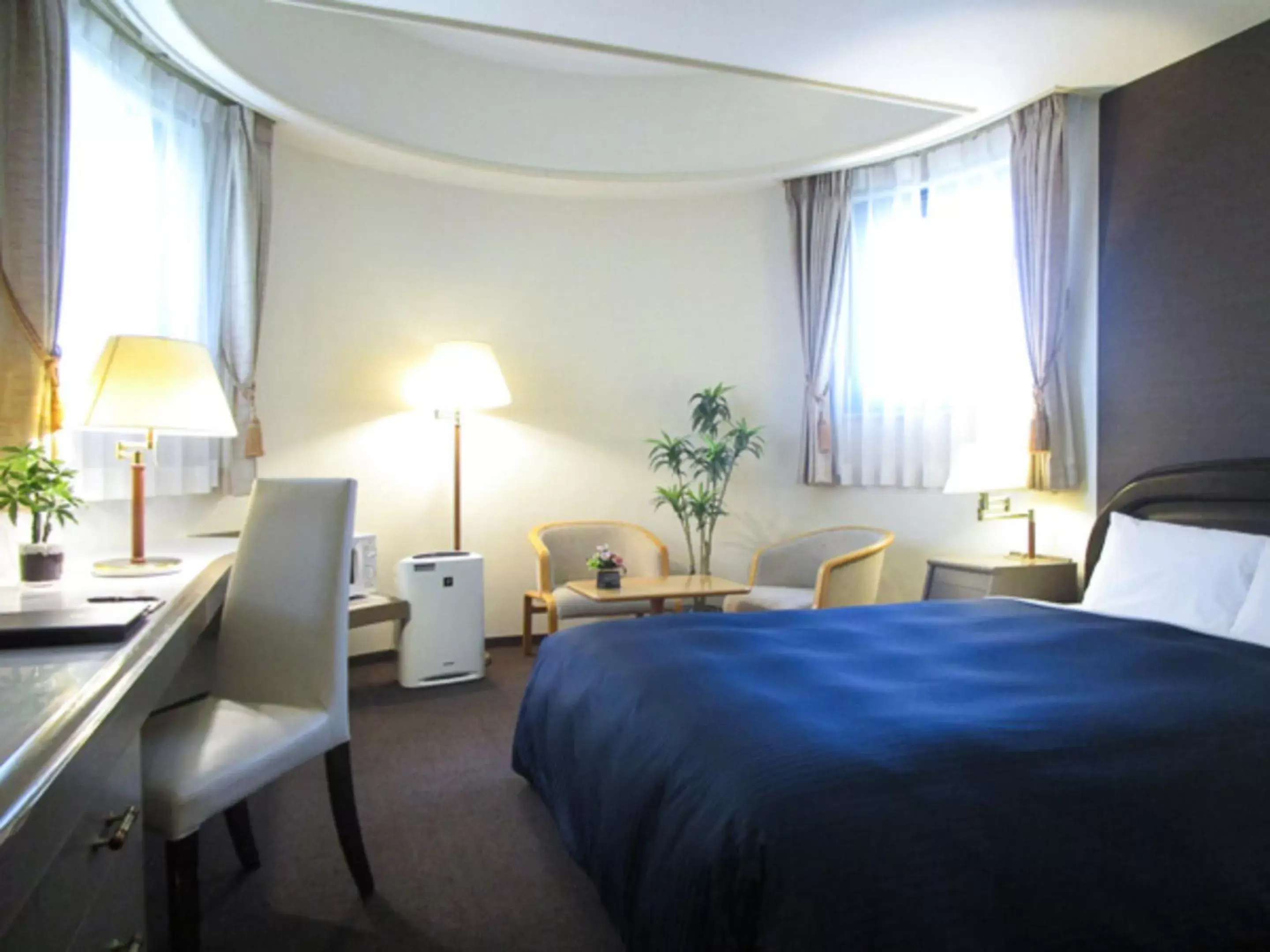 Photo of the whole room, Bed in HOTEL LiVEMAX BUDGET SAPPORO