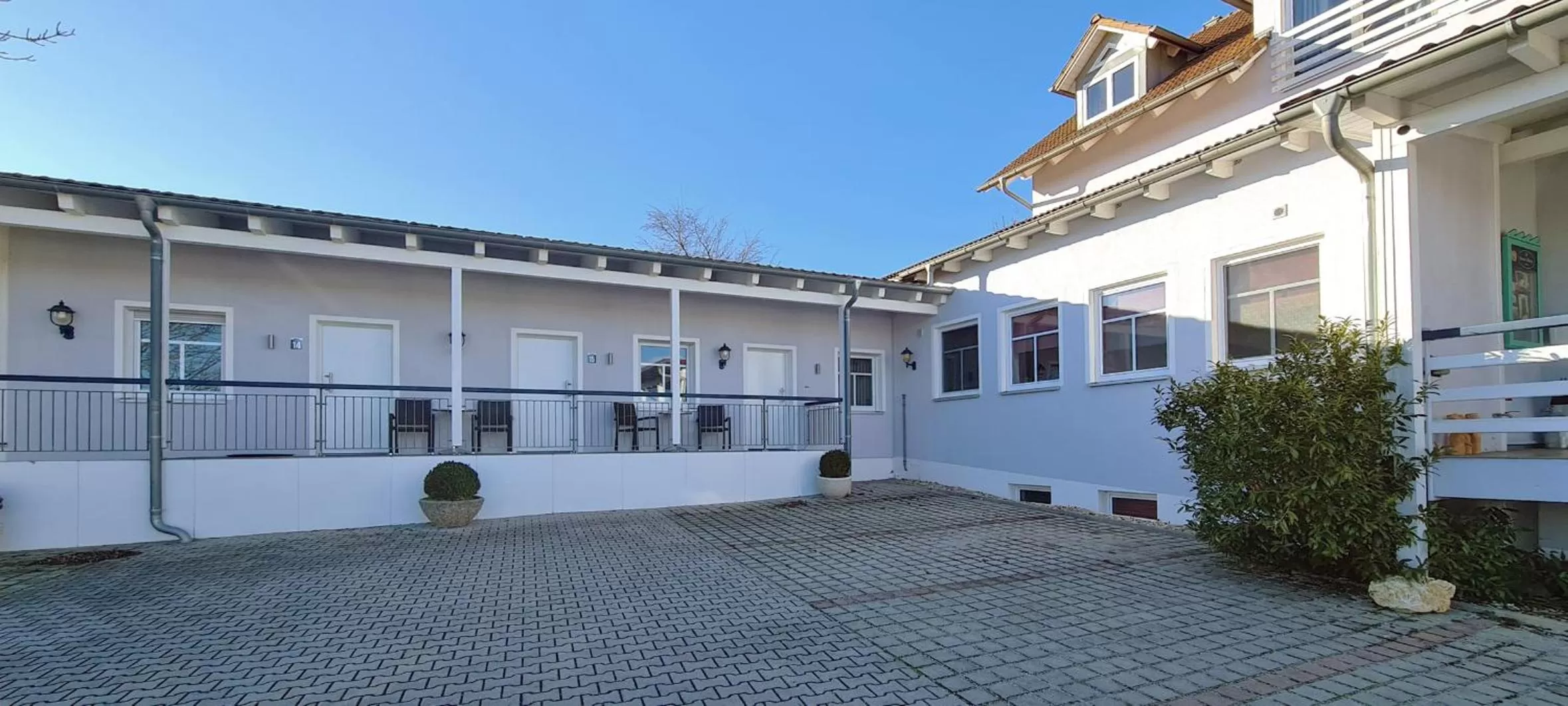 Balcony/Terrace in Donau-Hotel