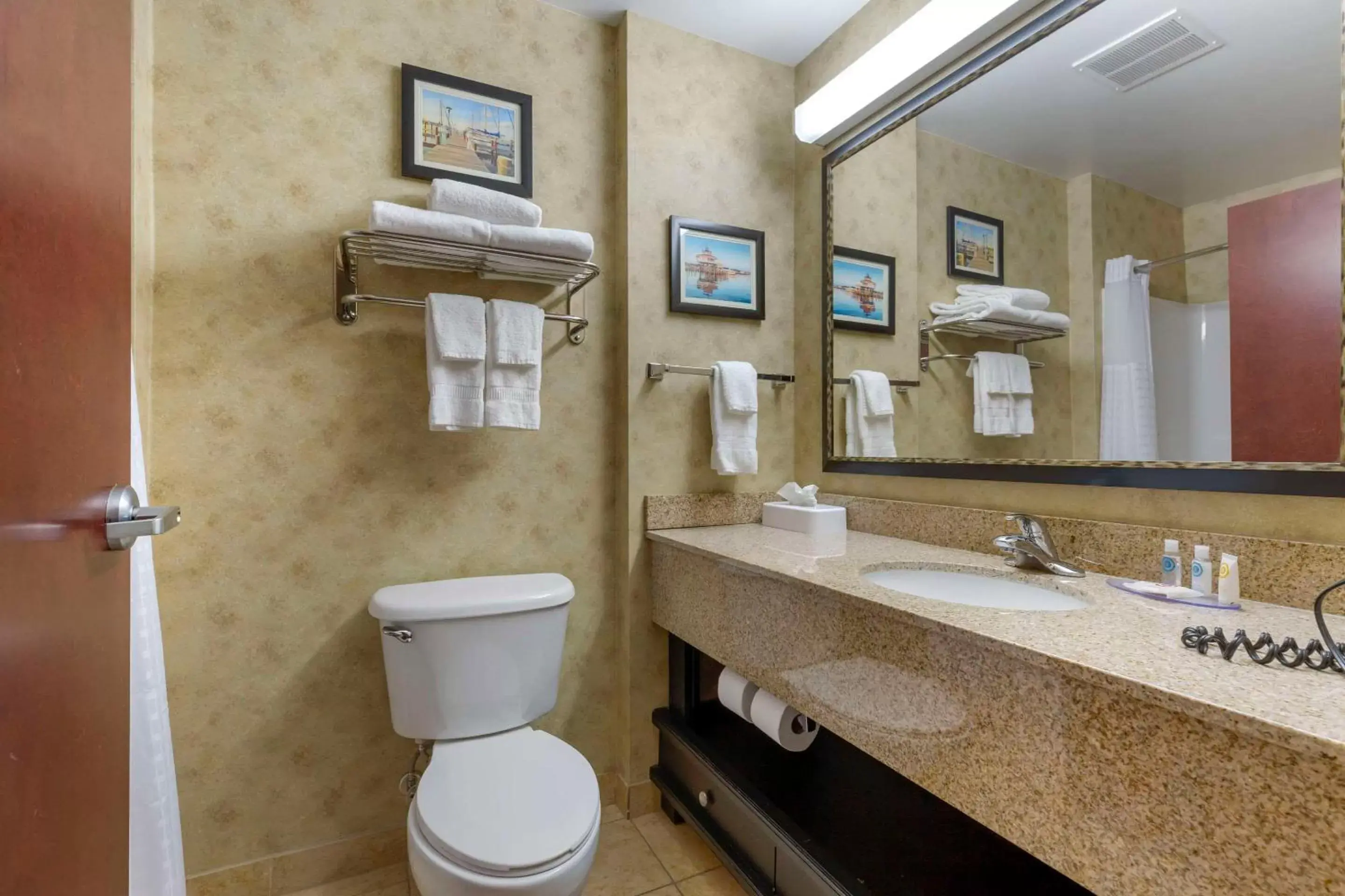 Bedroom, Bathroom in Comfort Inn & Suites Cambridge
