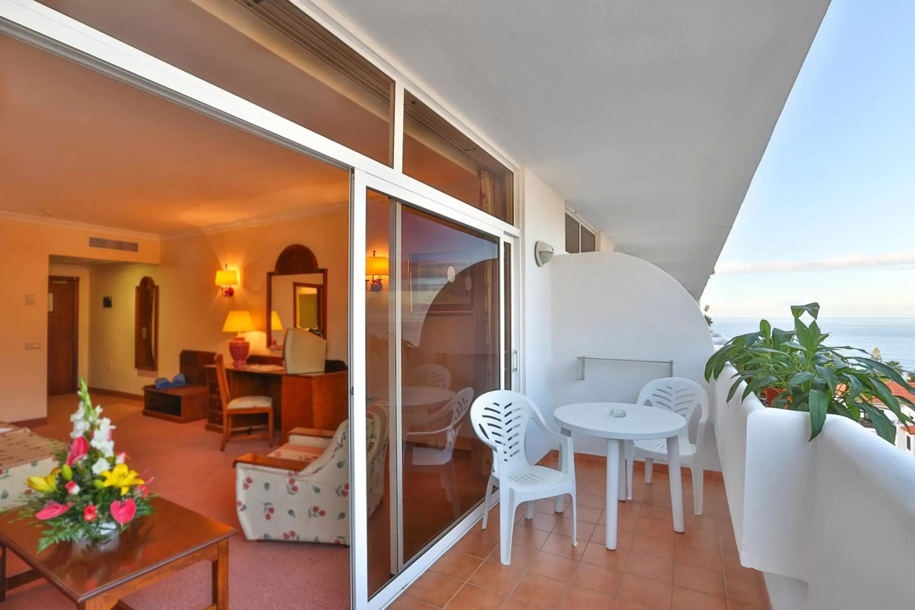 Balcony/Terrace in Complejo Blue Sea Puerto Resort compuesto por Hotel Canarife y Bonanza Palace