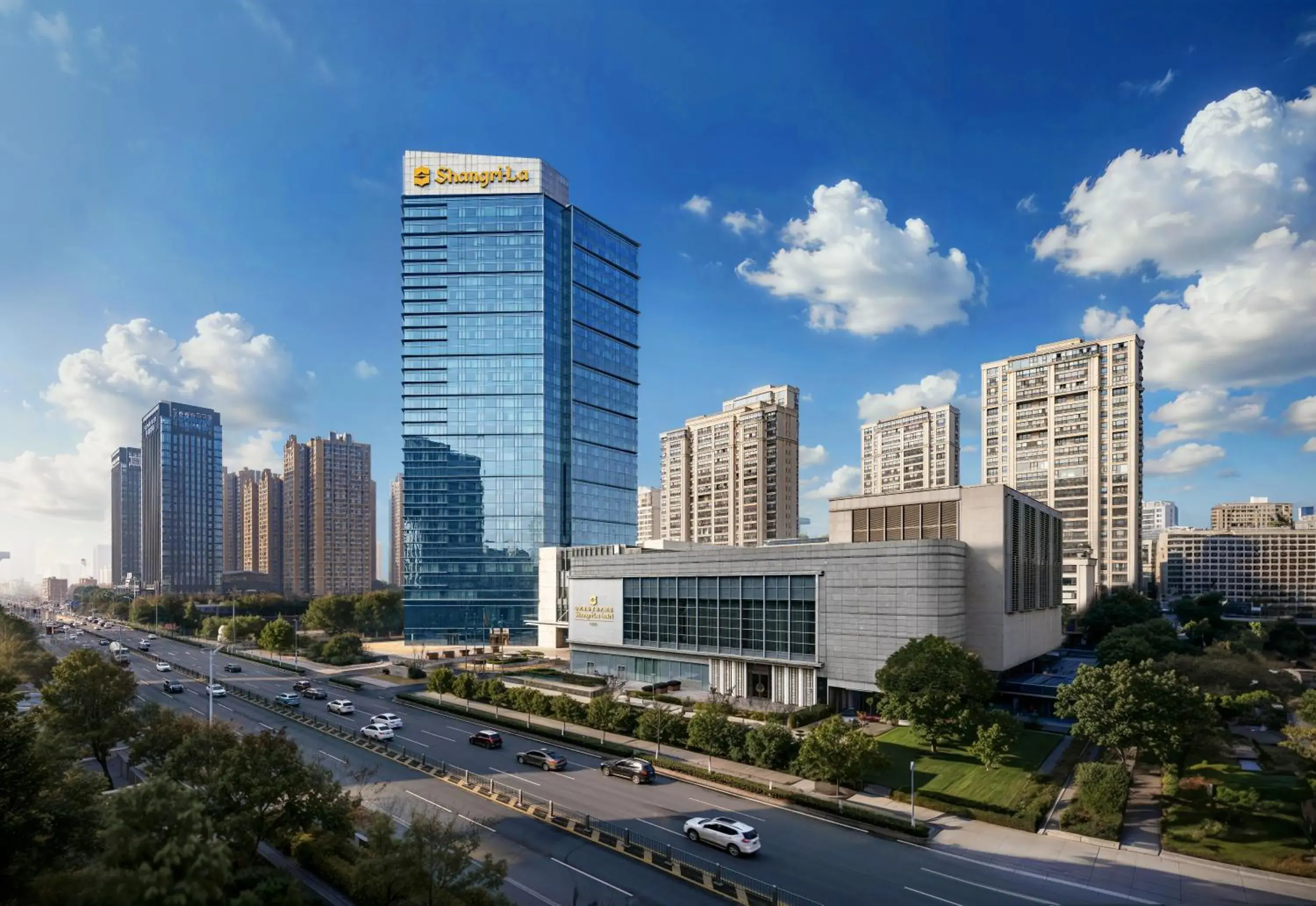 Property building in Shangri-La Hefei Property building in Shangri-La Hefei